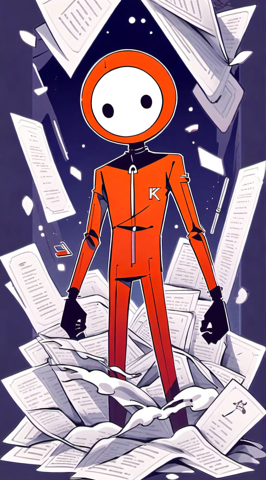 ai character: KJ background