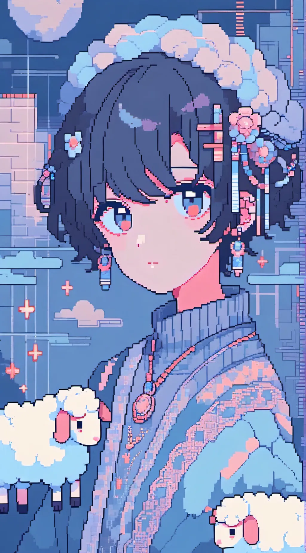 ai character: pierce background