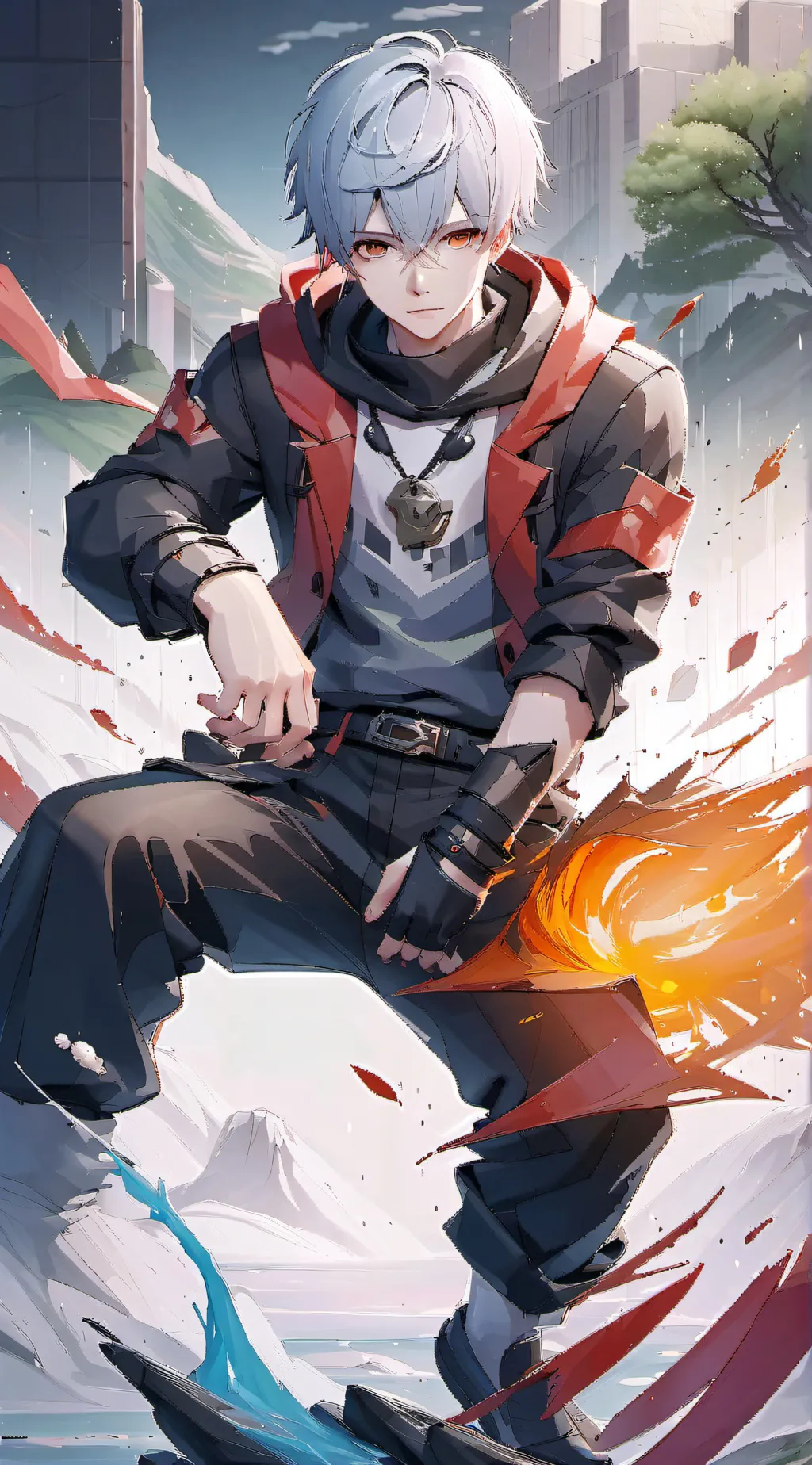 ai character: Peter background