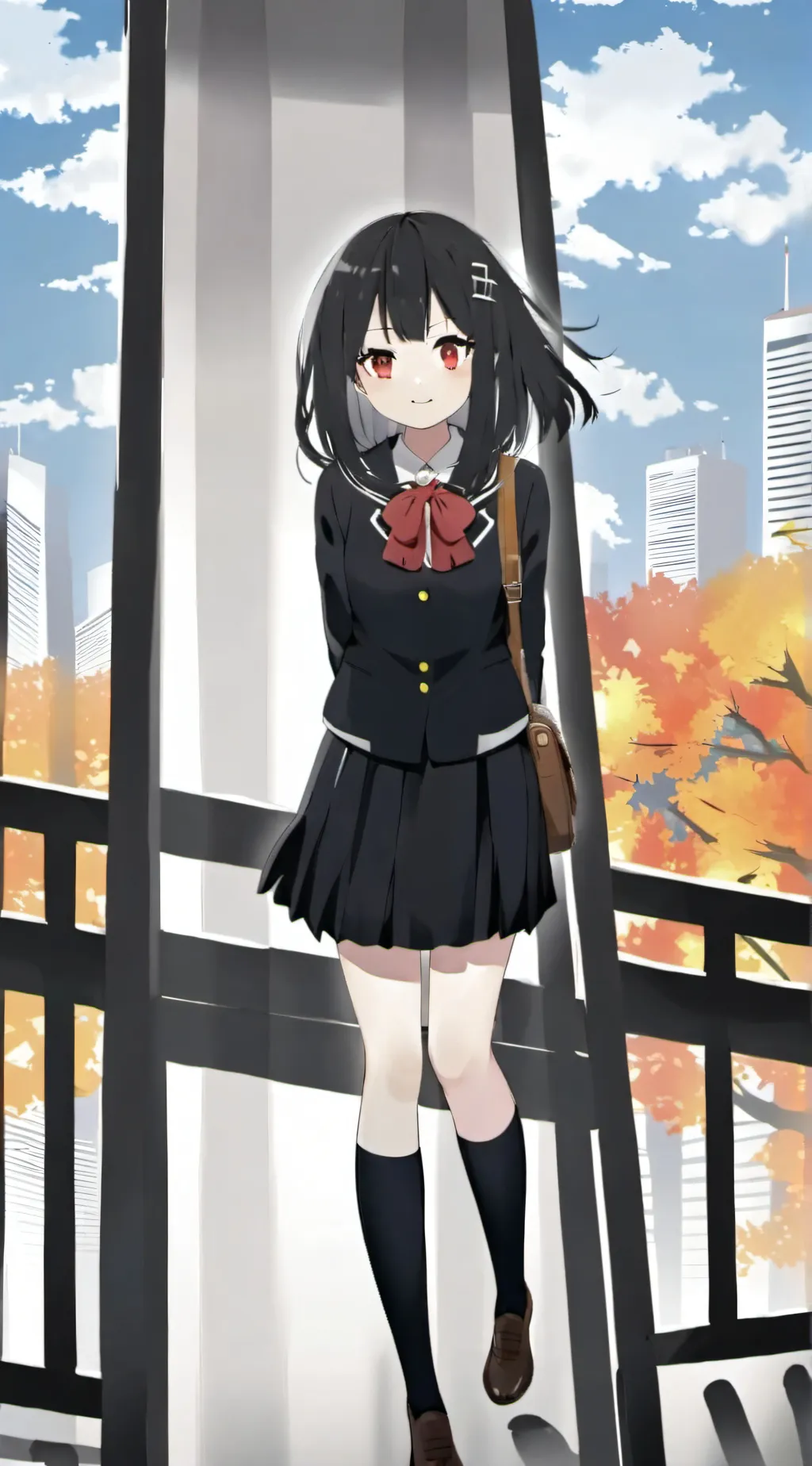 ai character: momo(giant) background