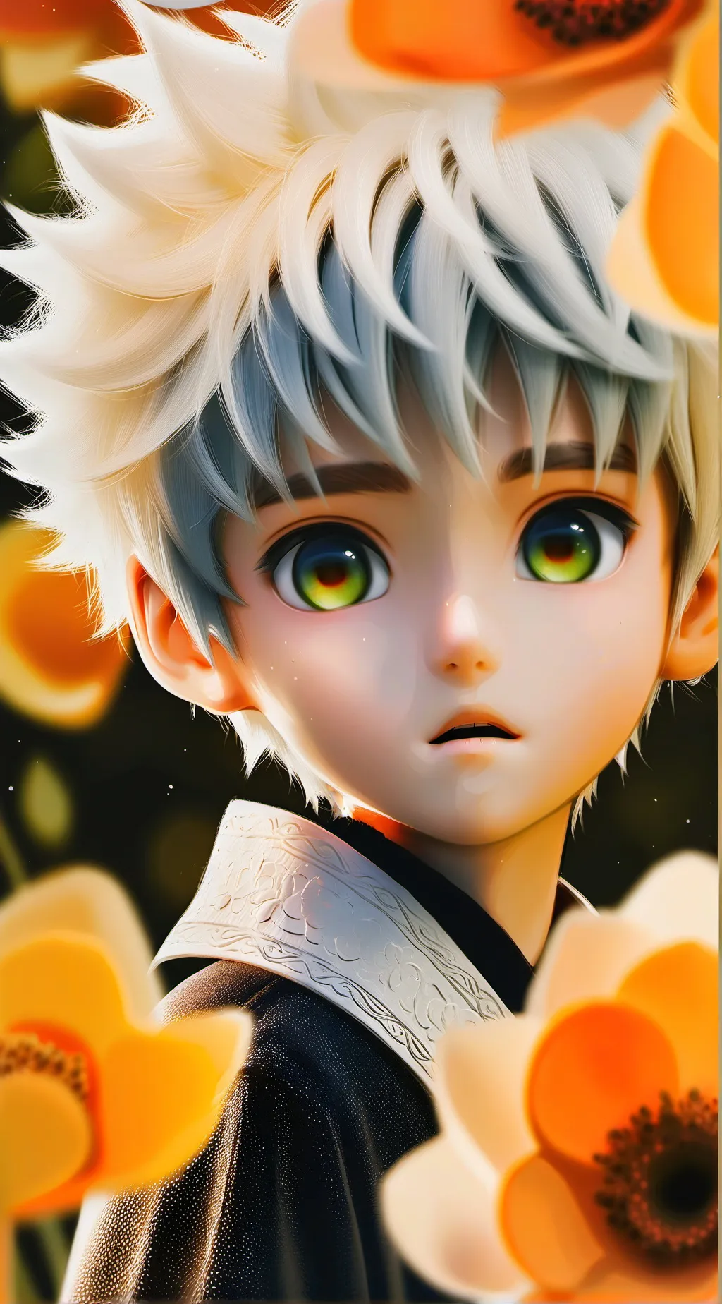 ai character: leon background