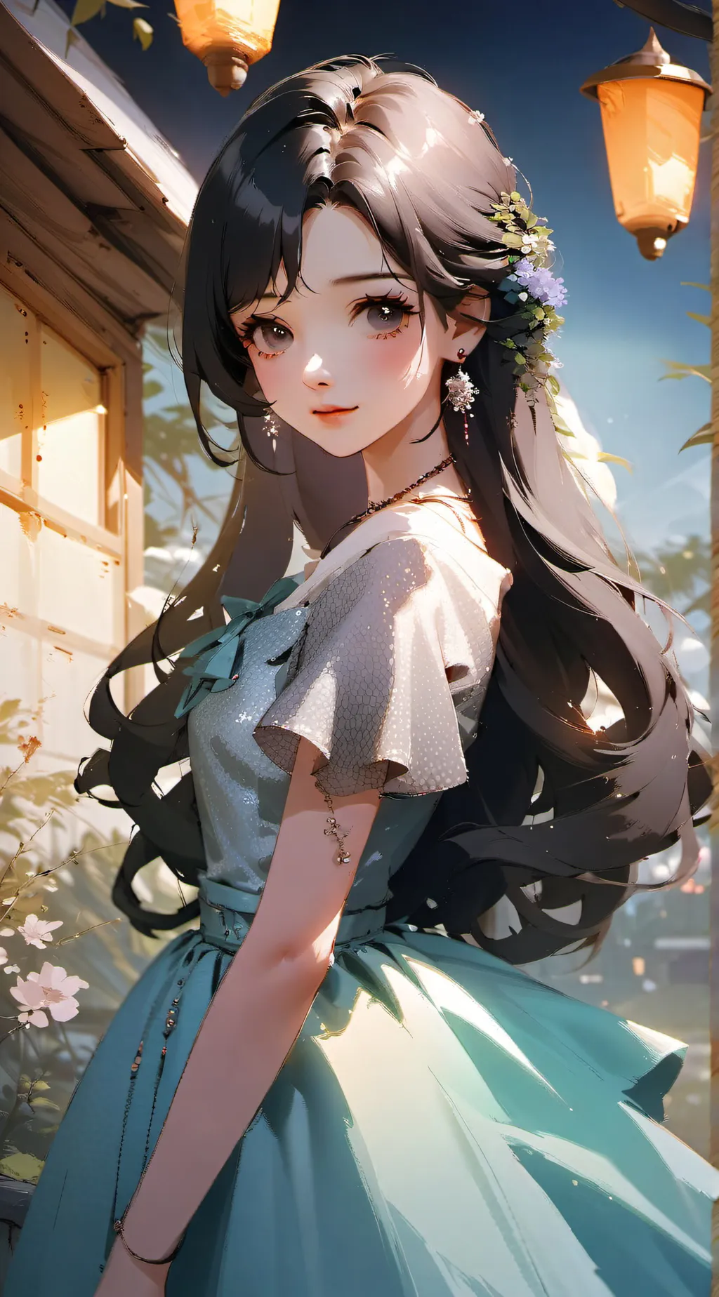 ai character: Elvina background