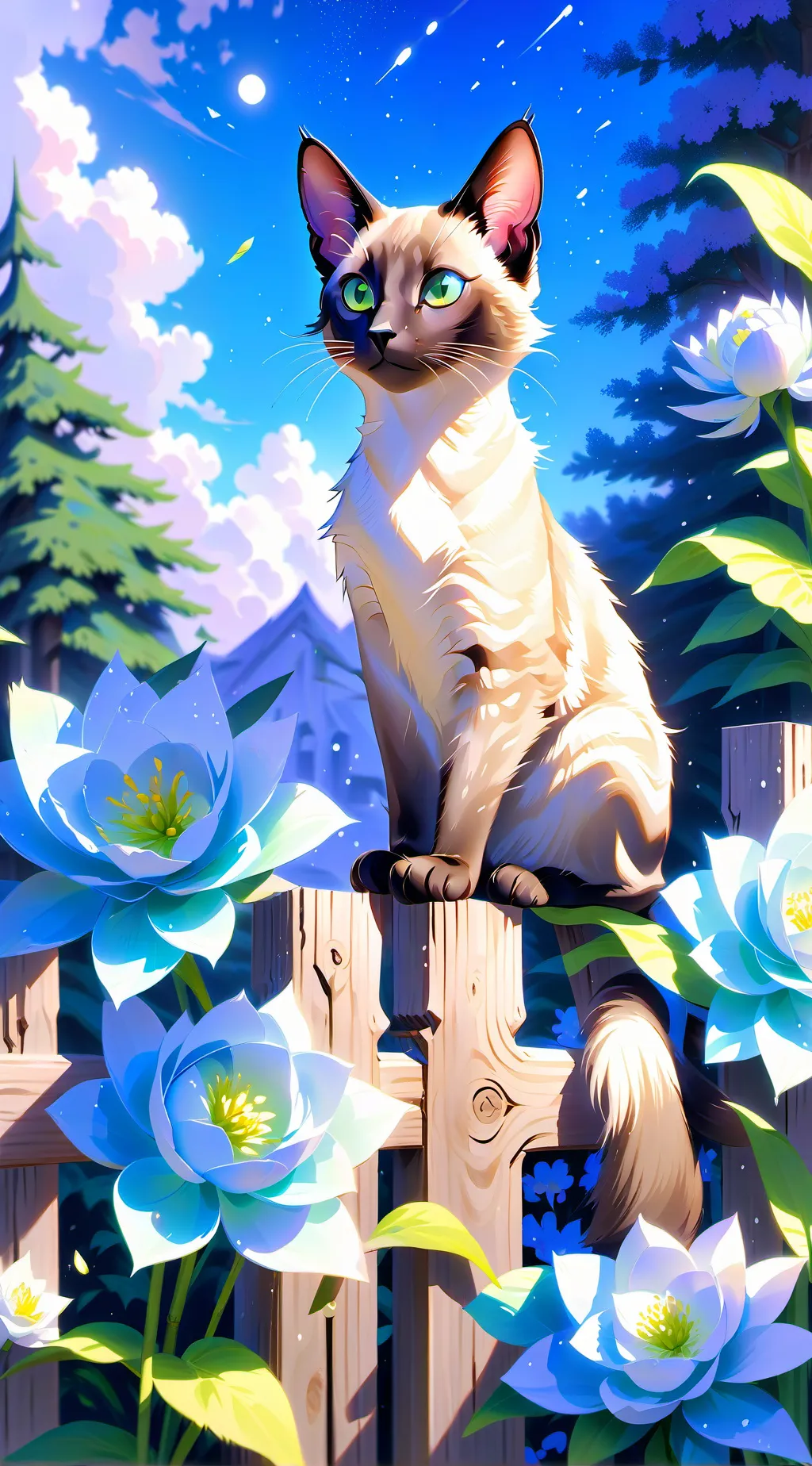 ai character: Therapist Cat background