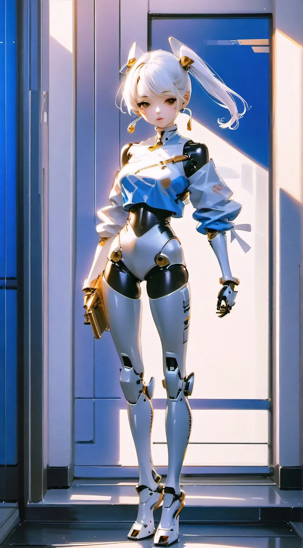 ai character: magic background