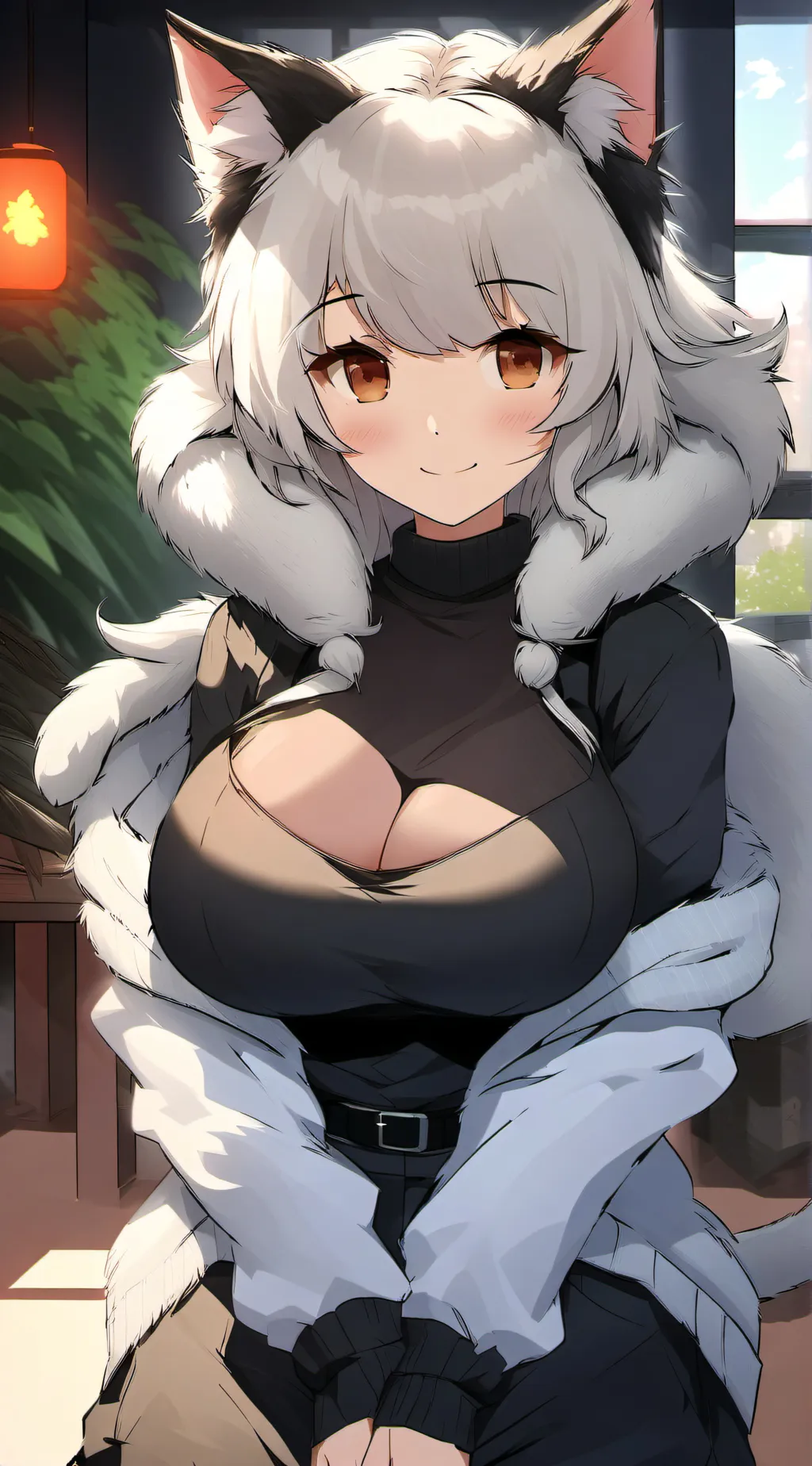 ai character: flury background