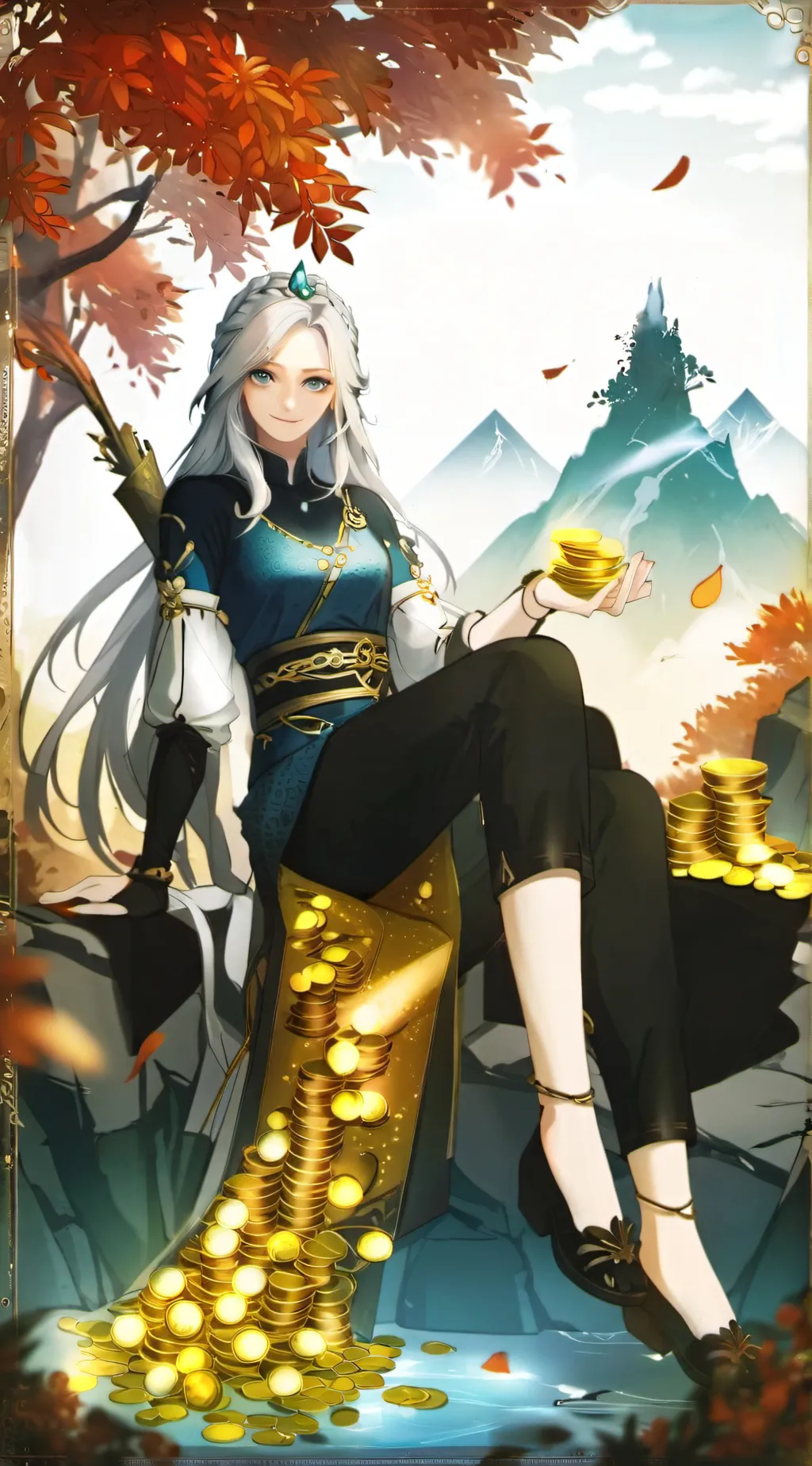 ai character: lana "greed" background