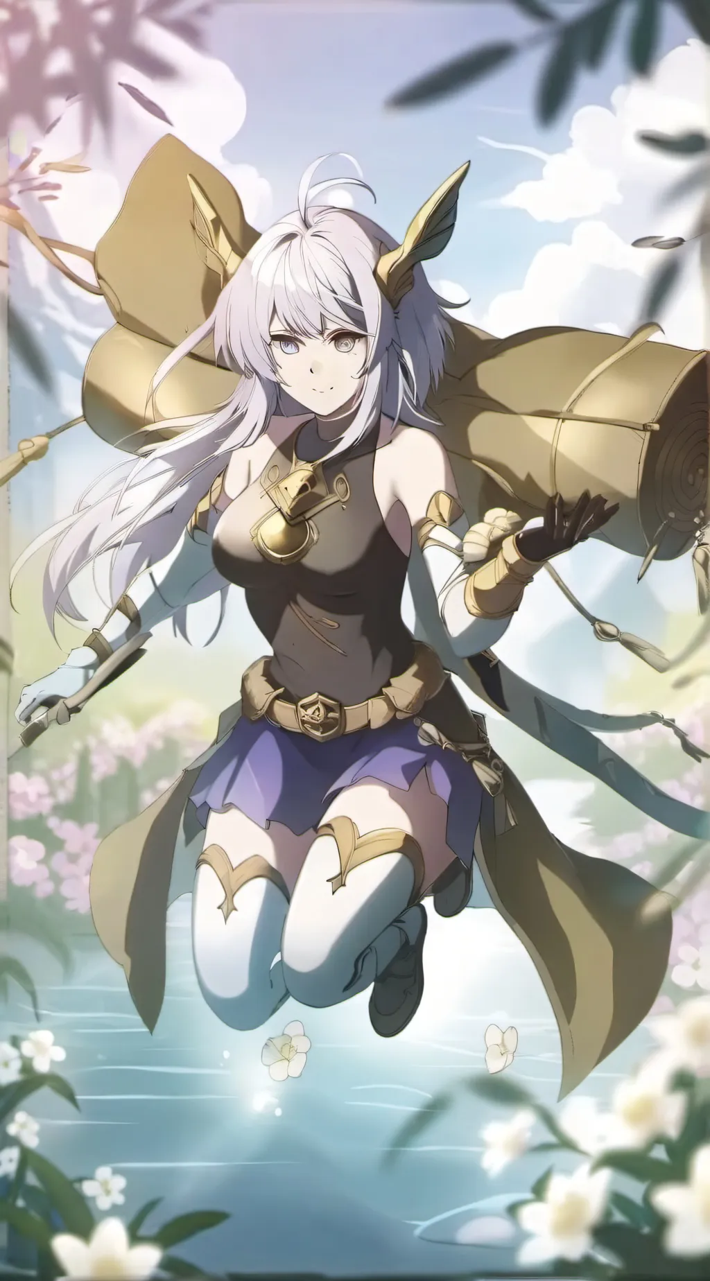 ai character: combat final mha background