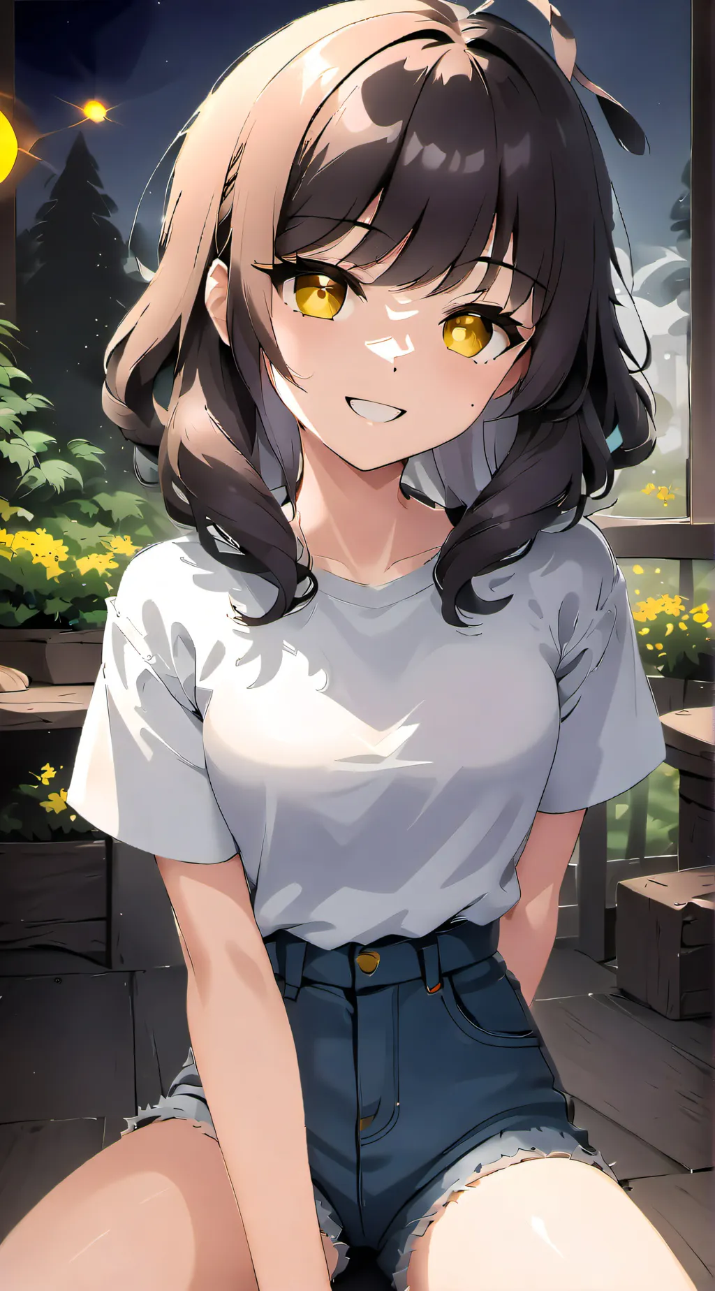 ai character: Addison background