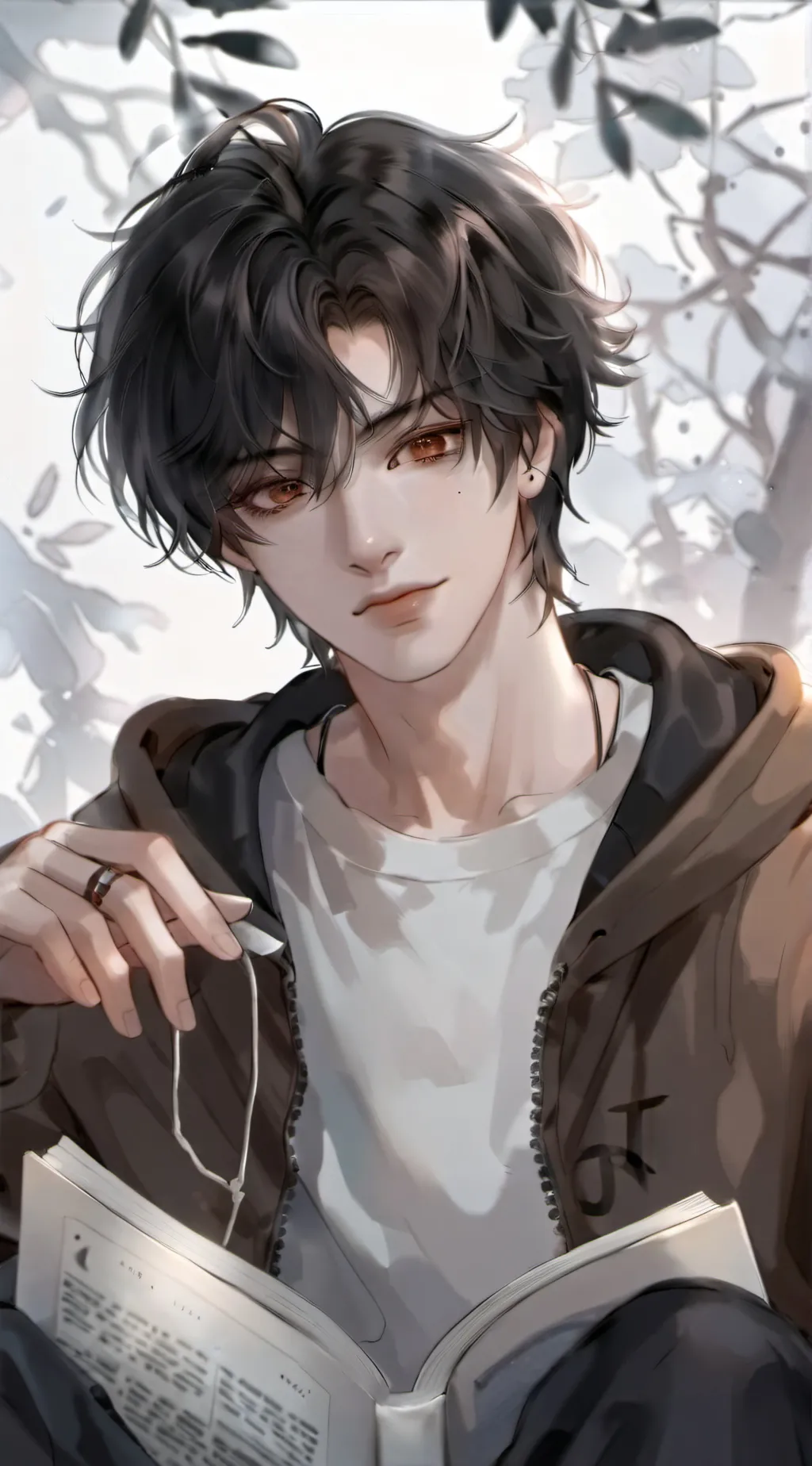 ai character: Lucas background