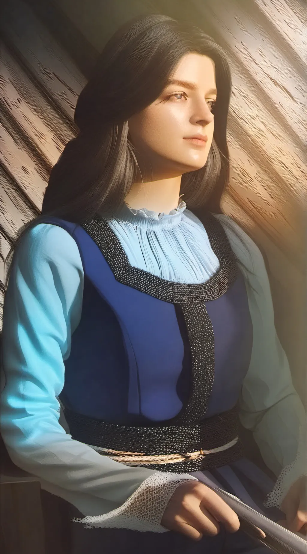 ai character: Abby  background