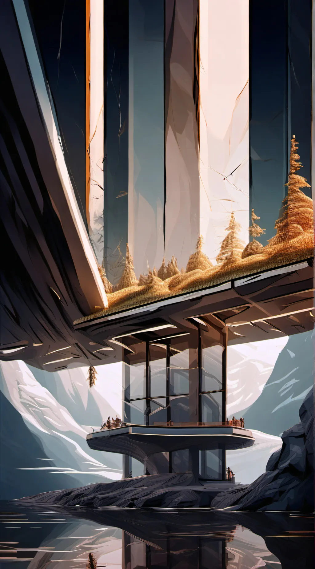 ai character: JJK MHA OPM background