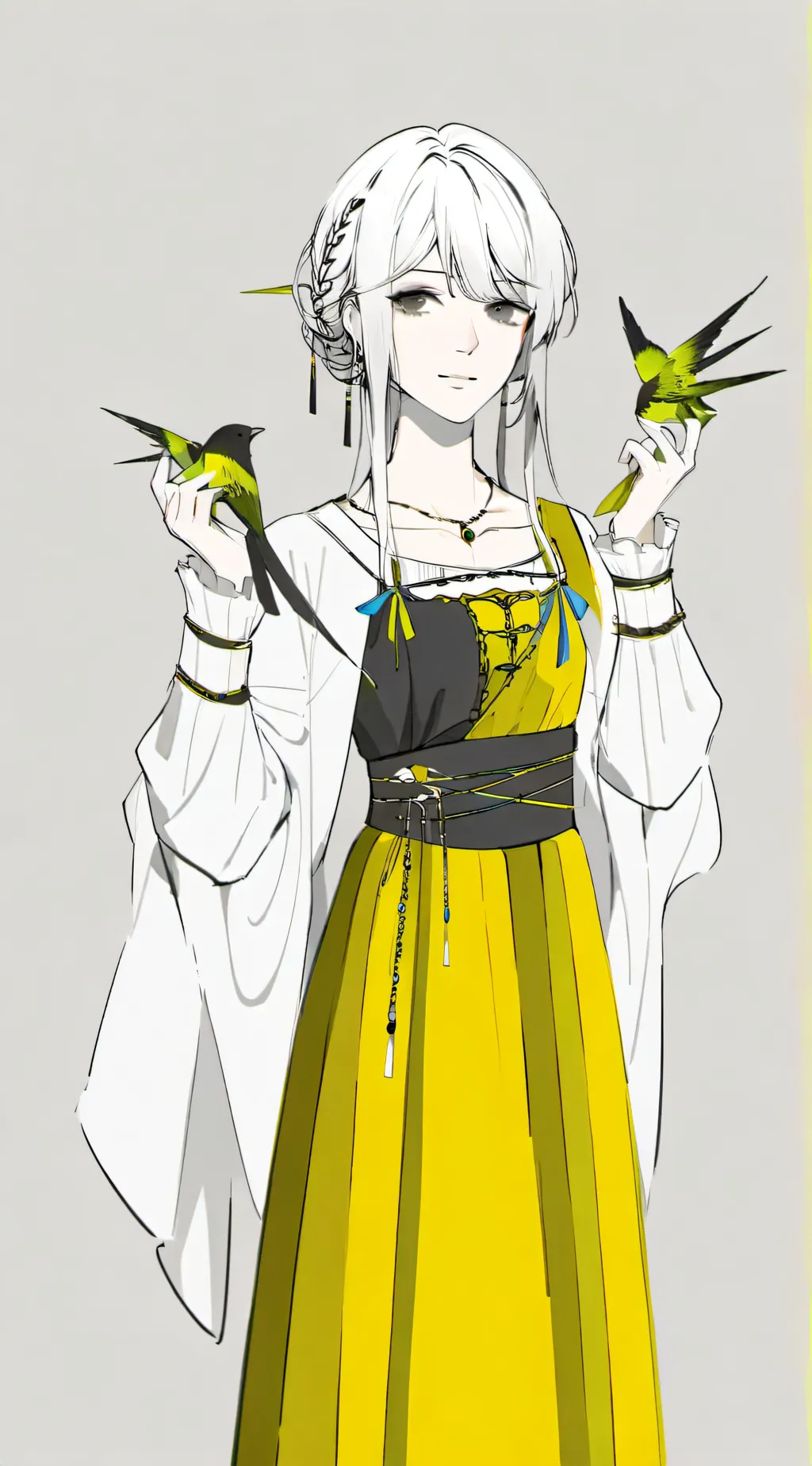 ai character: grace background