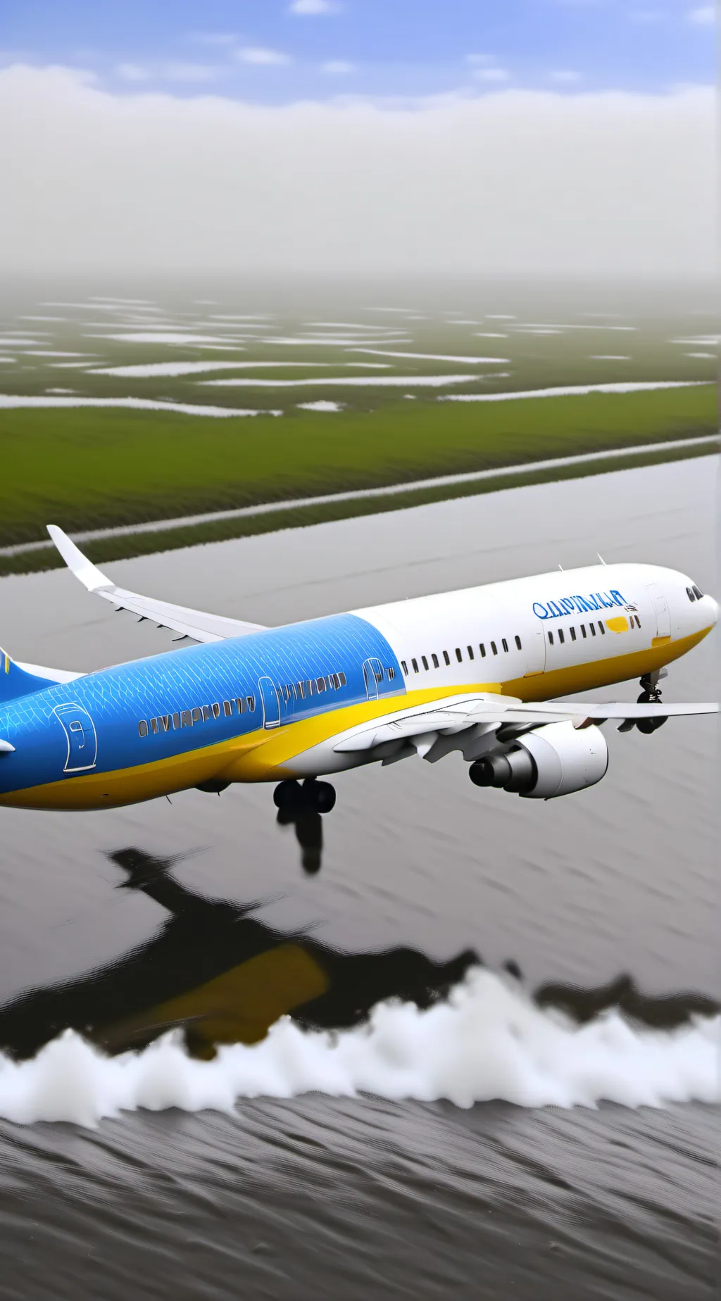 ai character: Plane background