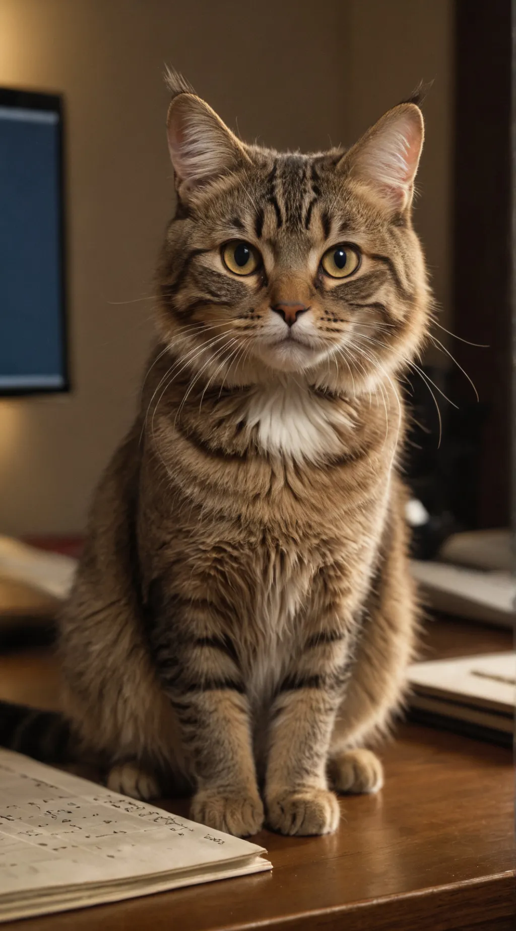 ai character: Whiskers background