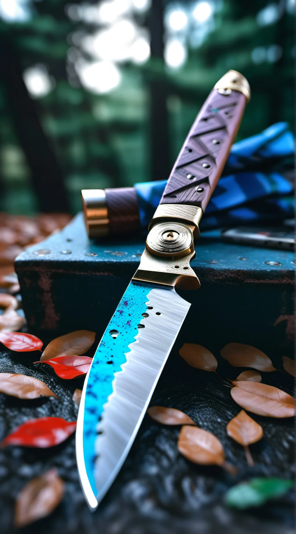 ai character: *imposter cyan* background