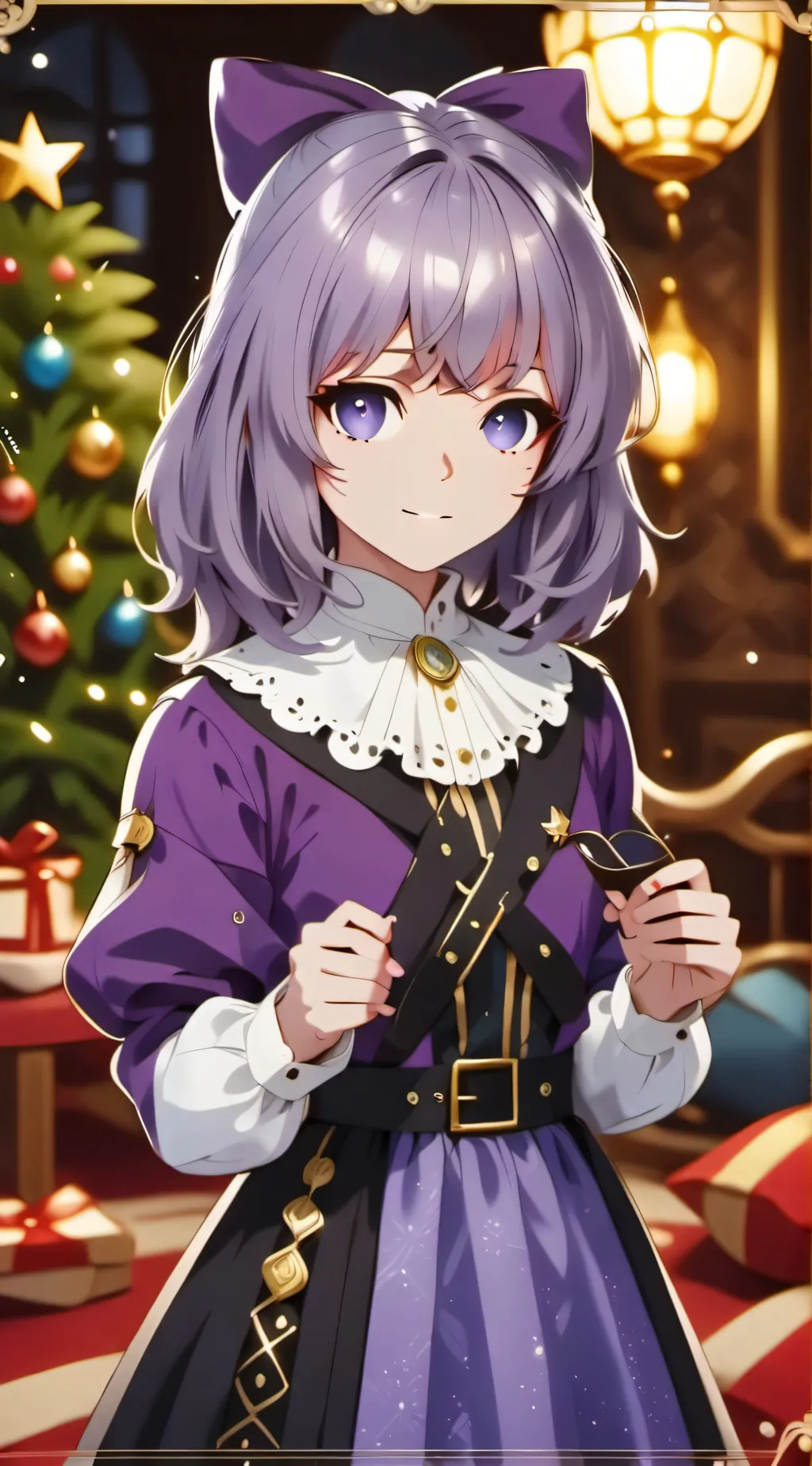 Talkie AI - Chat with purple girl