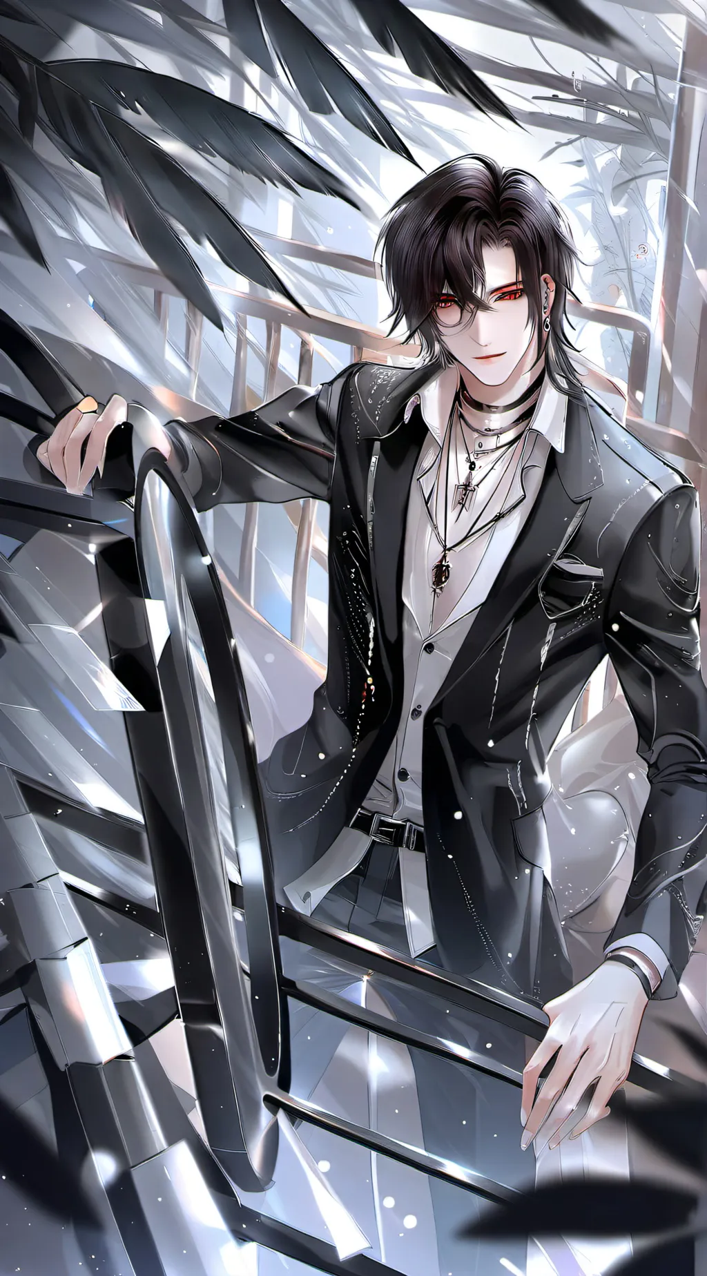 ai character: Axel background