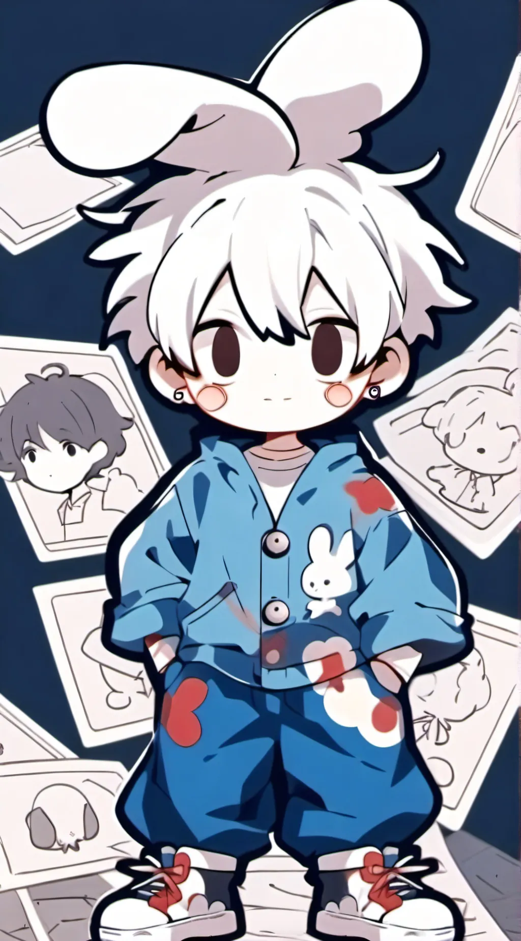 ai character: jox  background