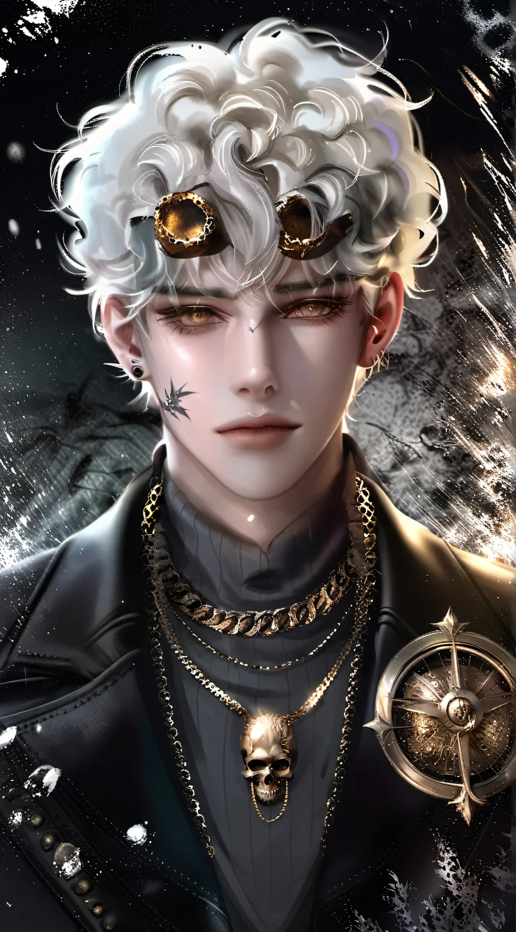 ai character: ×Alaric Greyson× background