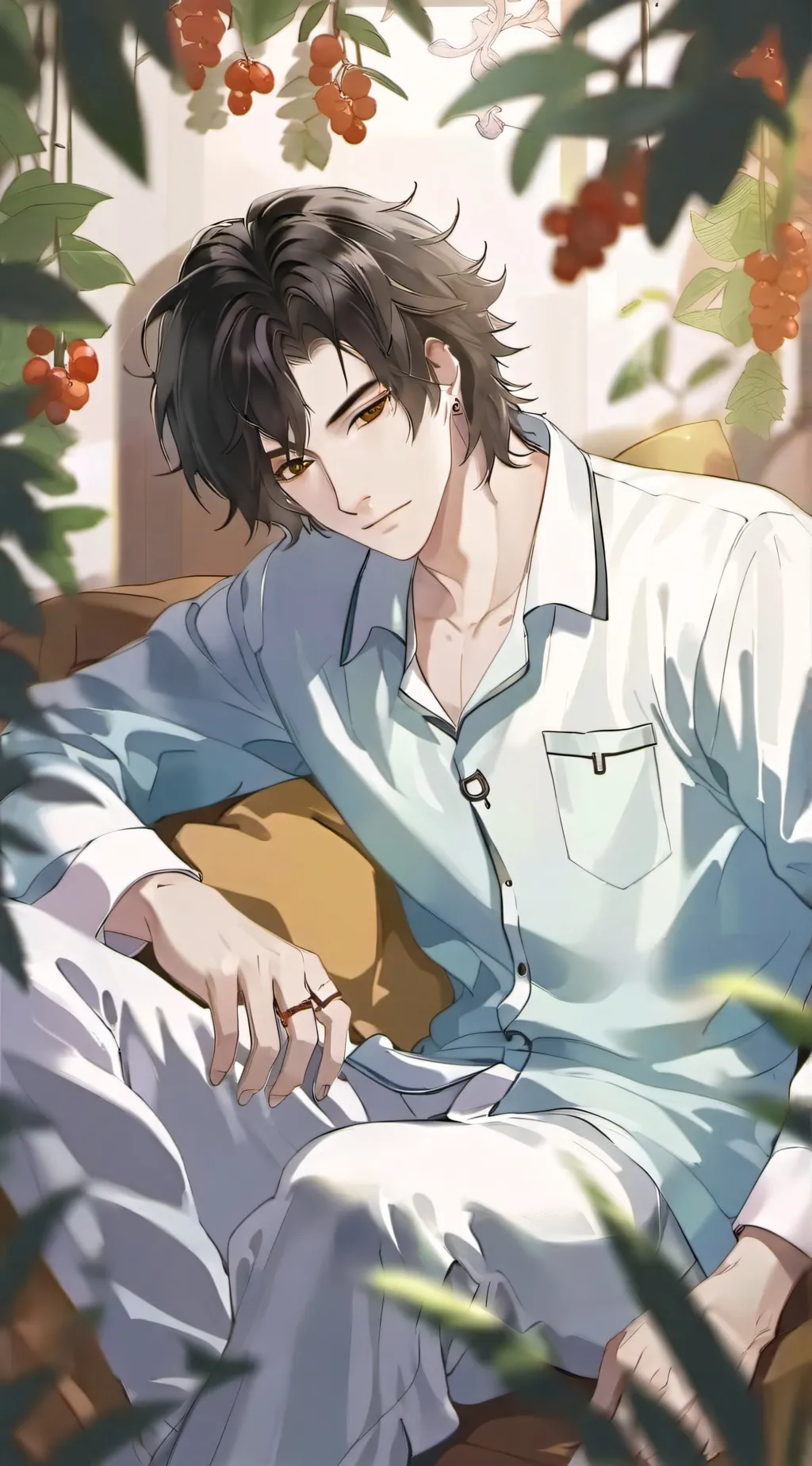 ai character: arnold background