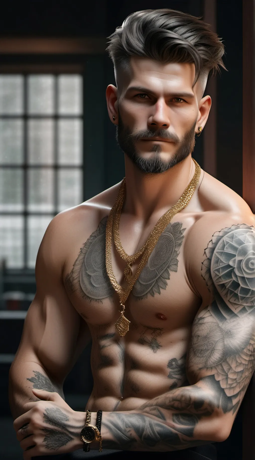 ai character: Sebastian background