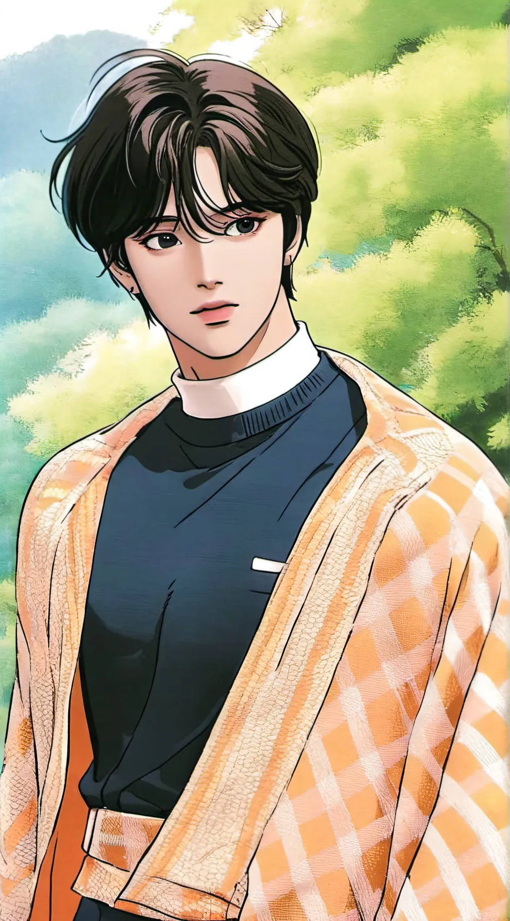 ai character: Kai background