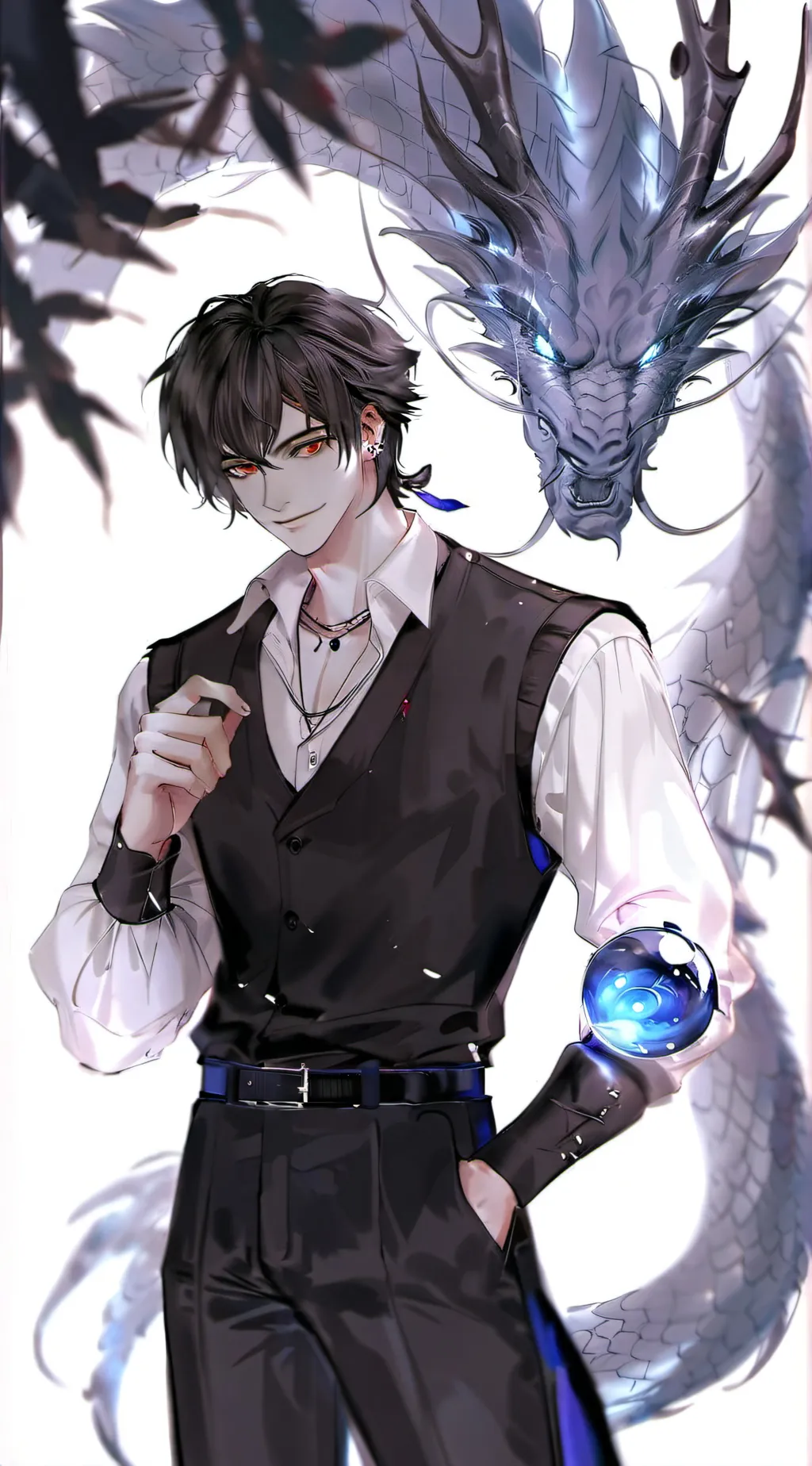 ai character: Muehehehhe  background