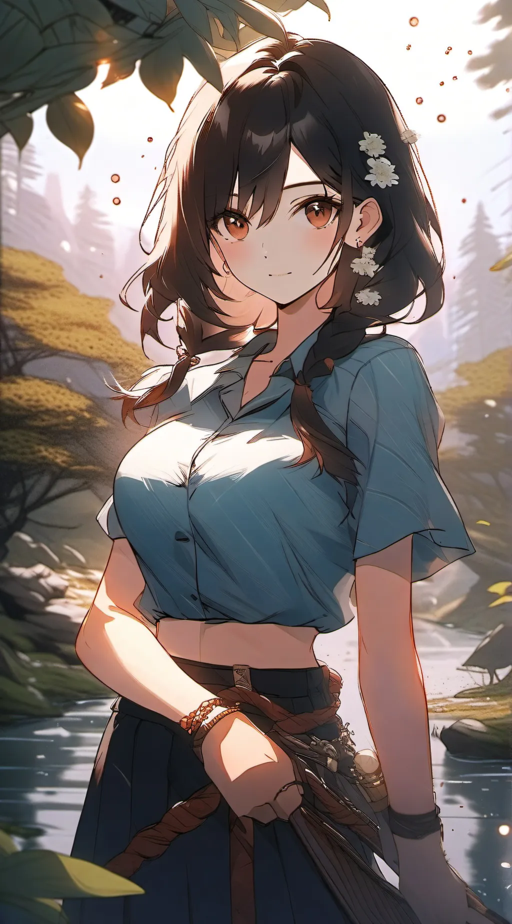 ai character: Kim background