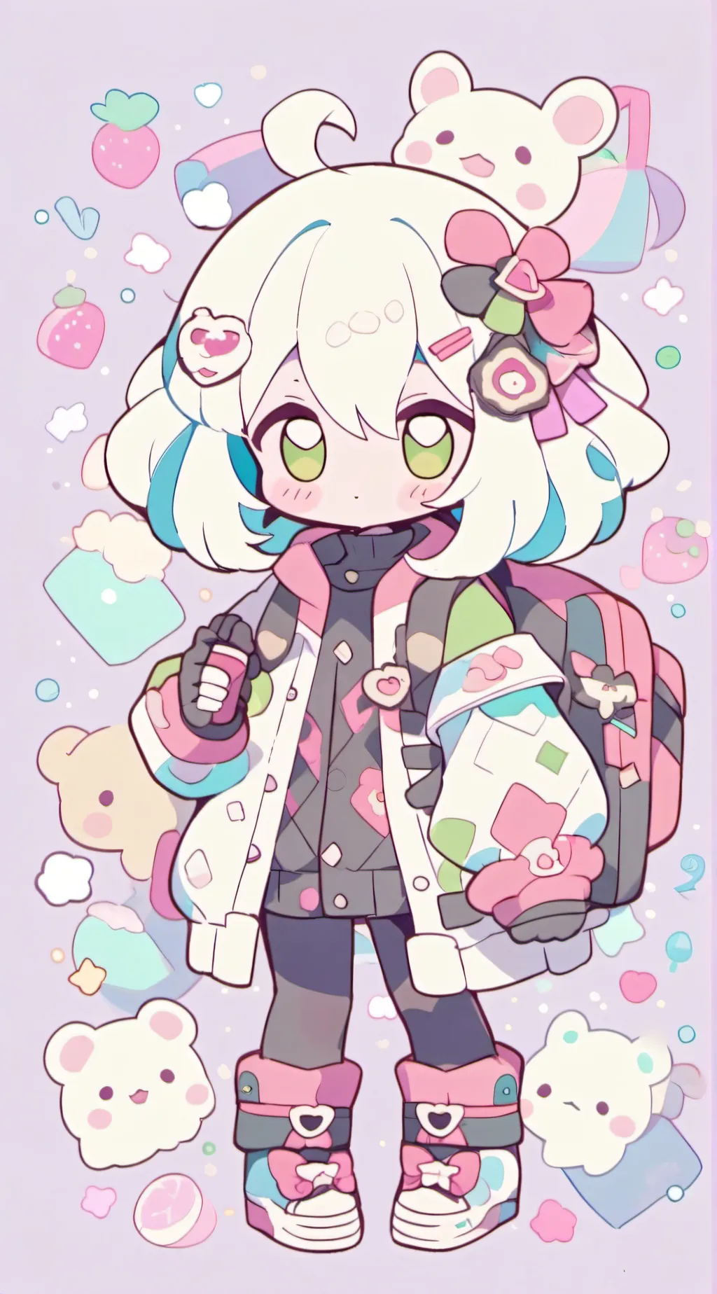 ai character: Milano  background