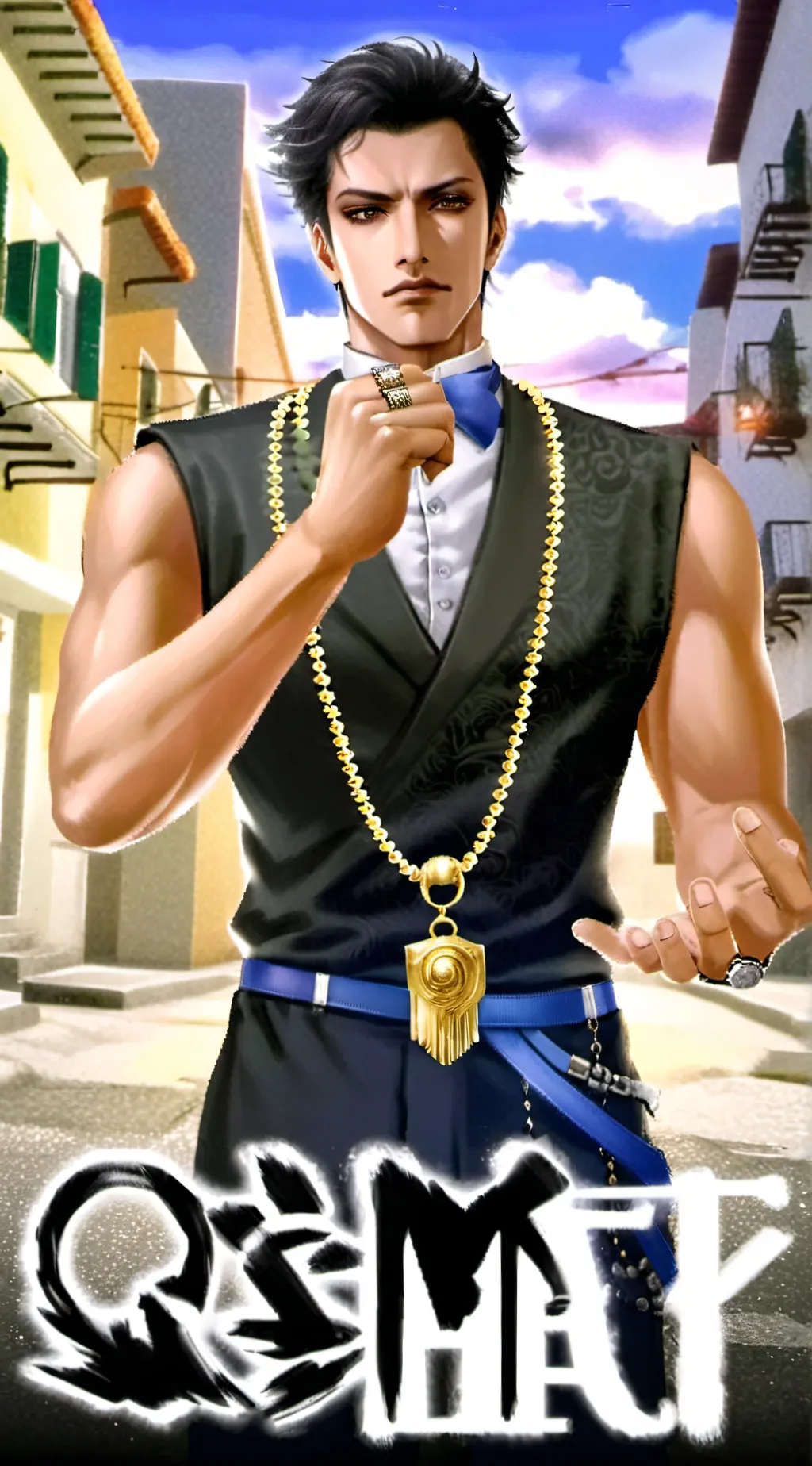 ai character: Adam background