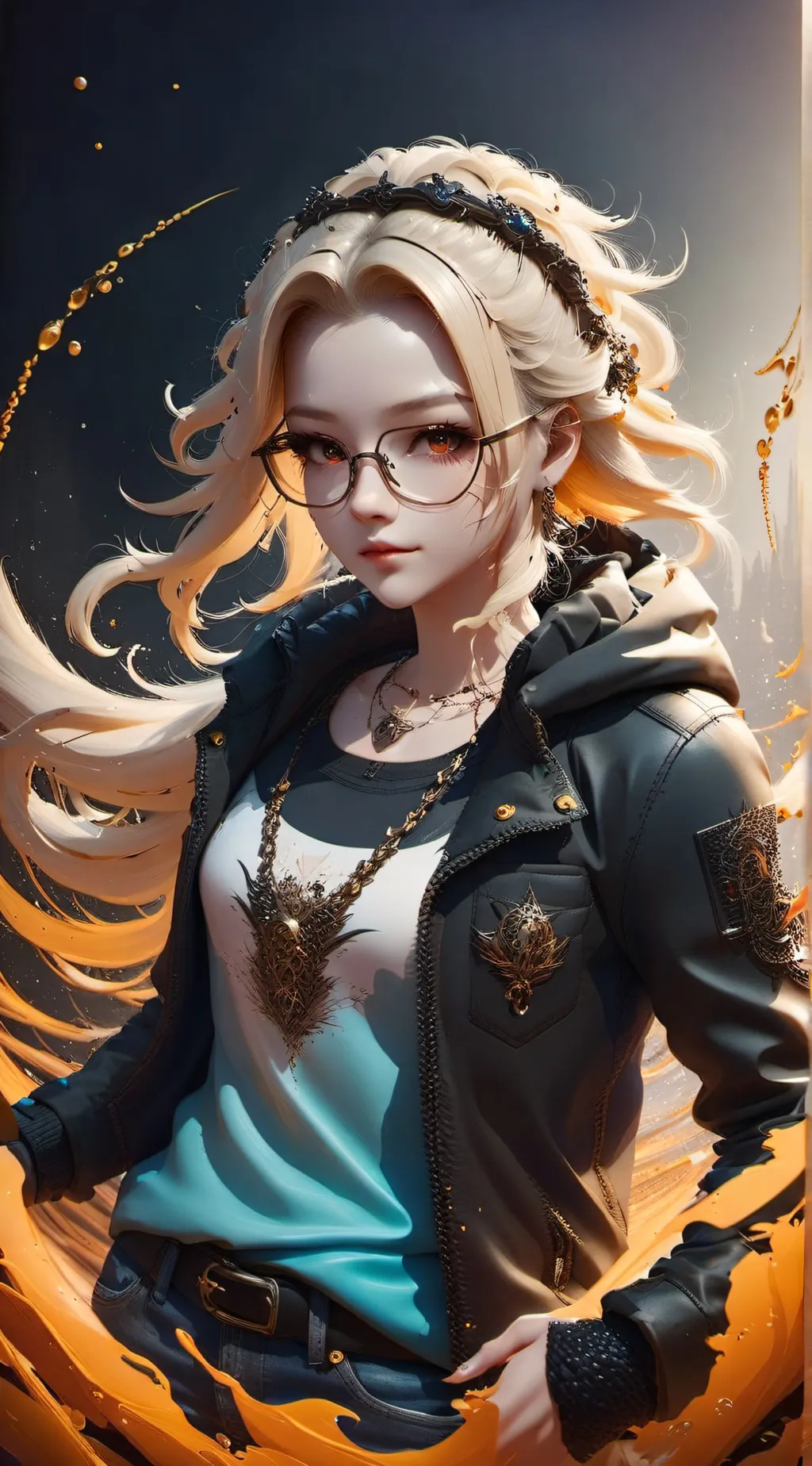 ai character: Sierra  background