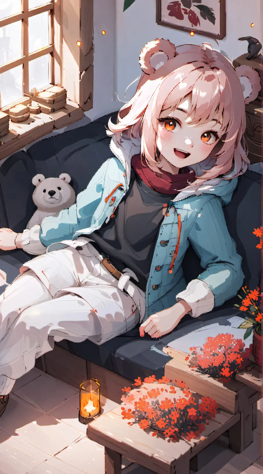 ai character: Dina  background