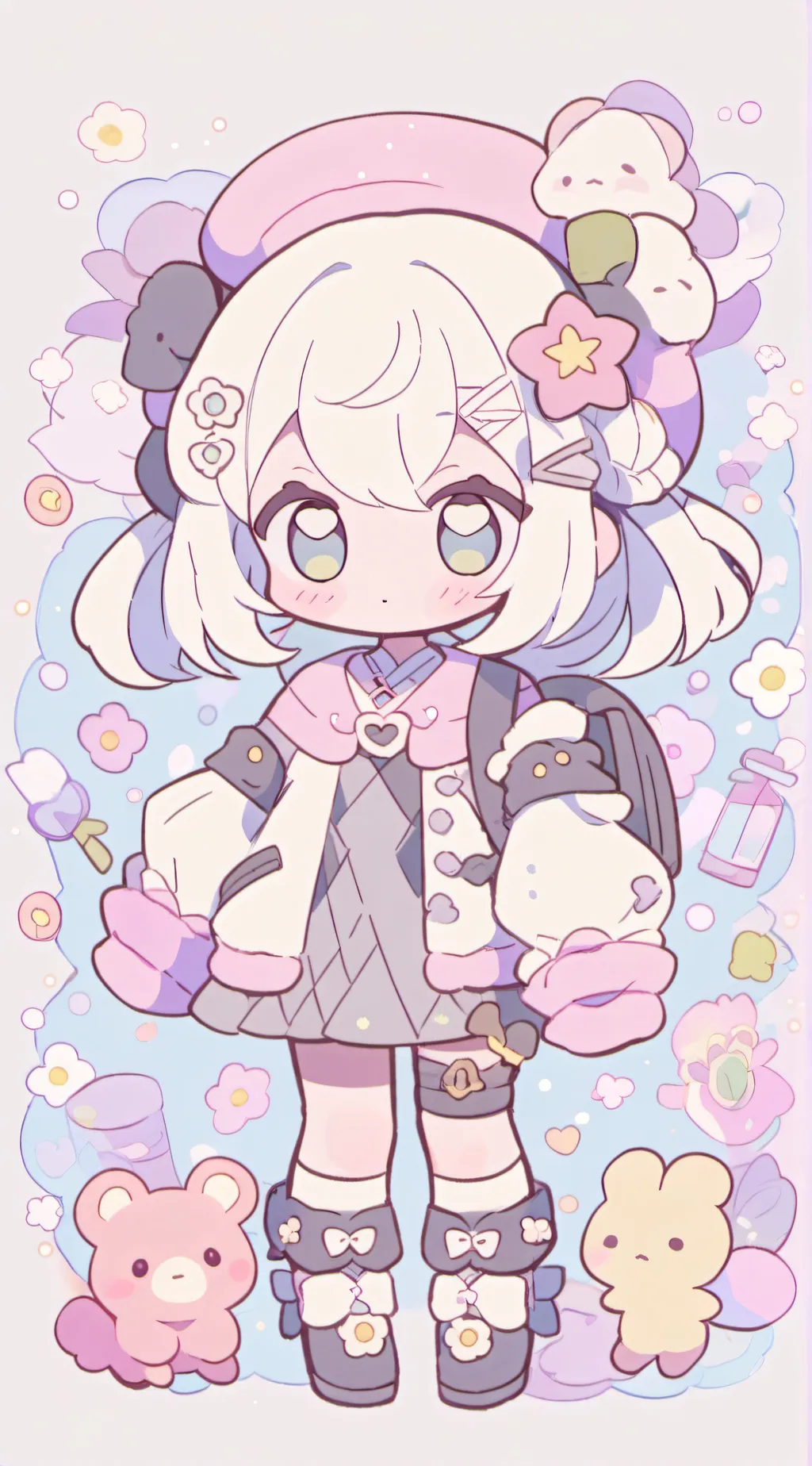 ai character: Lucy background