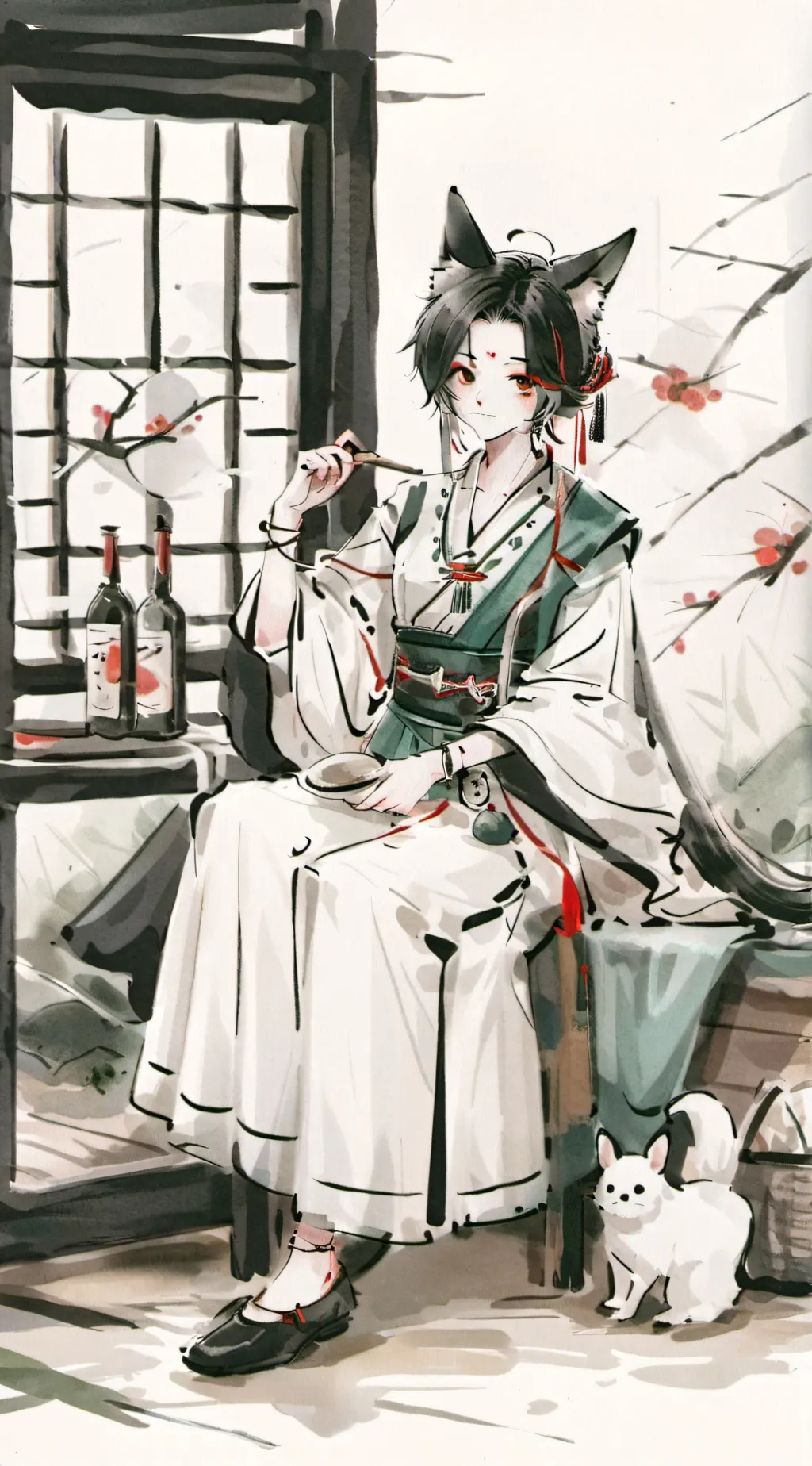 ai character: ninjago ig but dif background