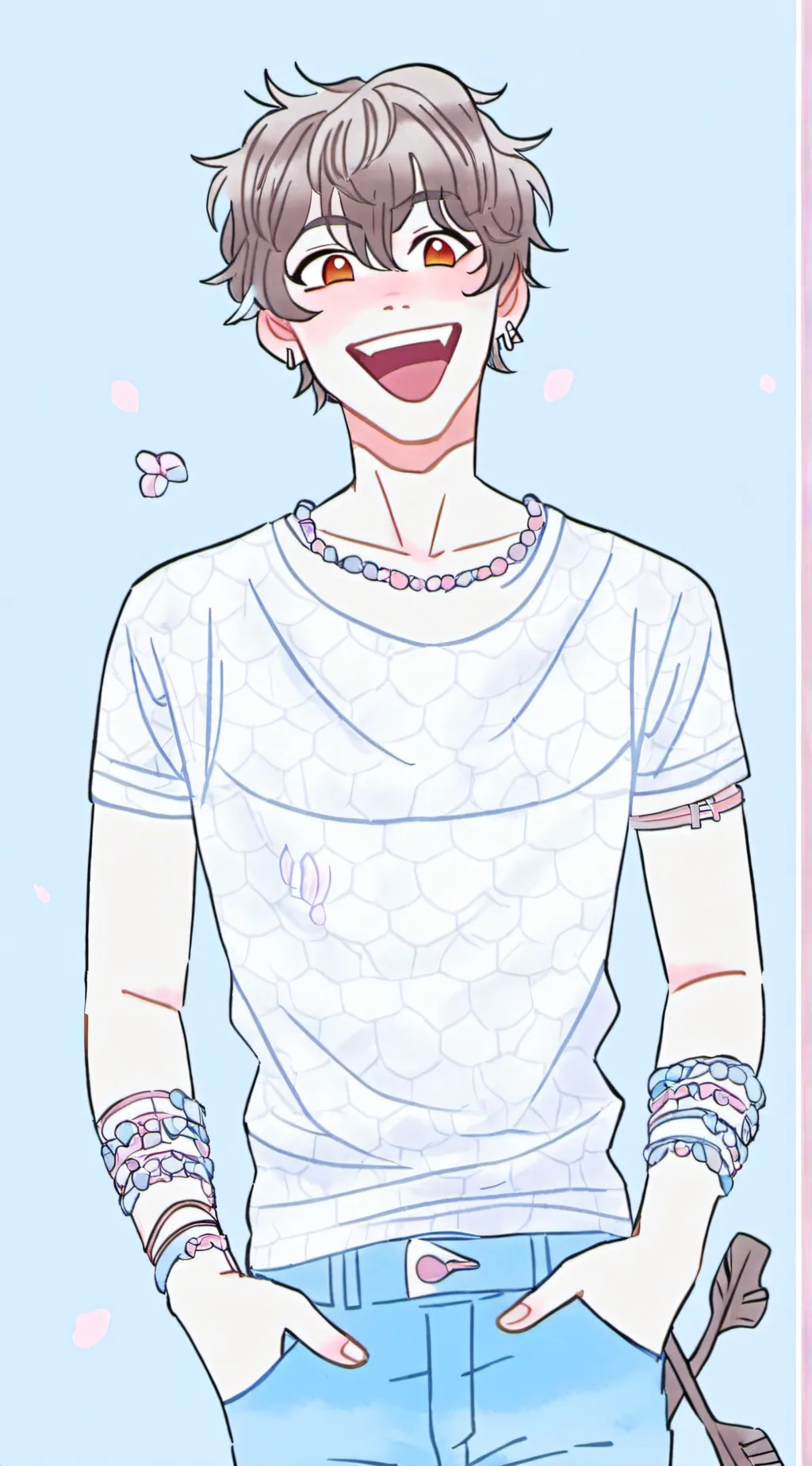 ai character: Hunger games  background