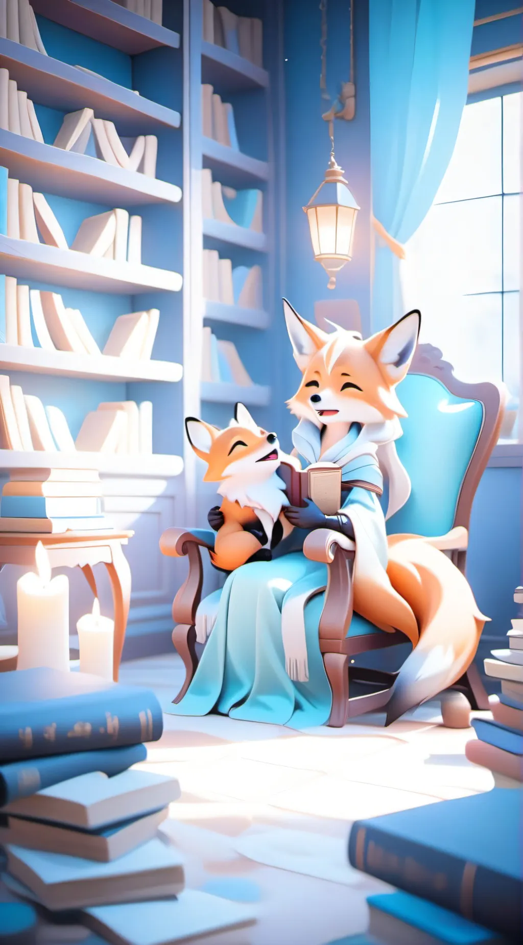 ai character: the fox and hound  background