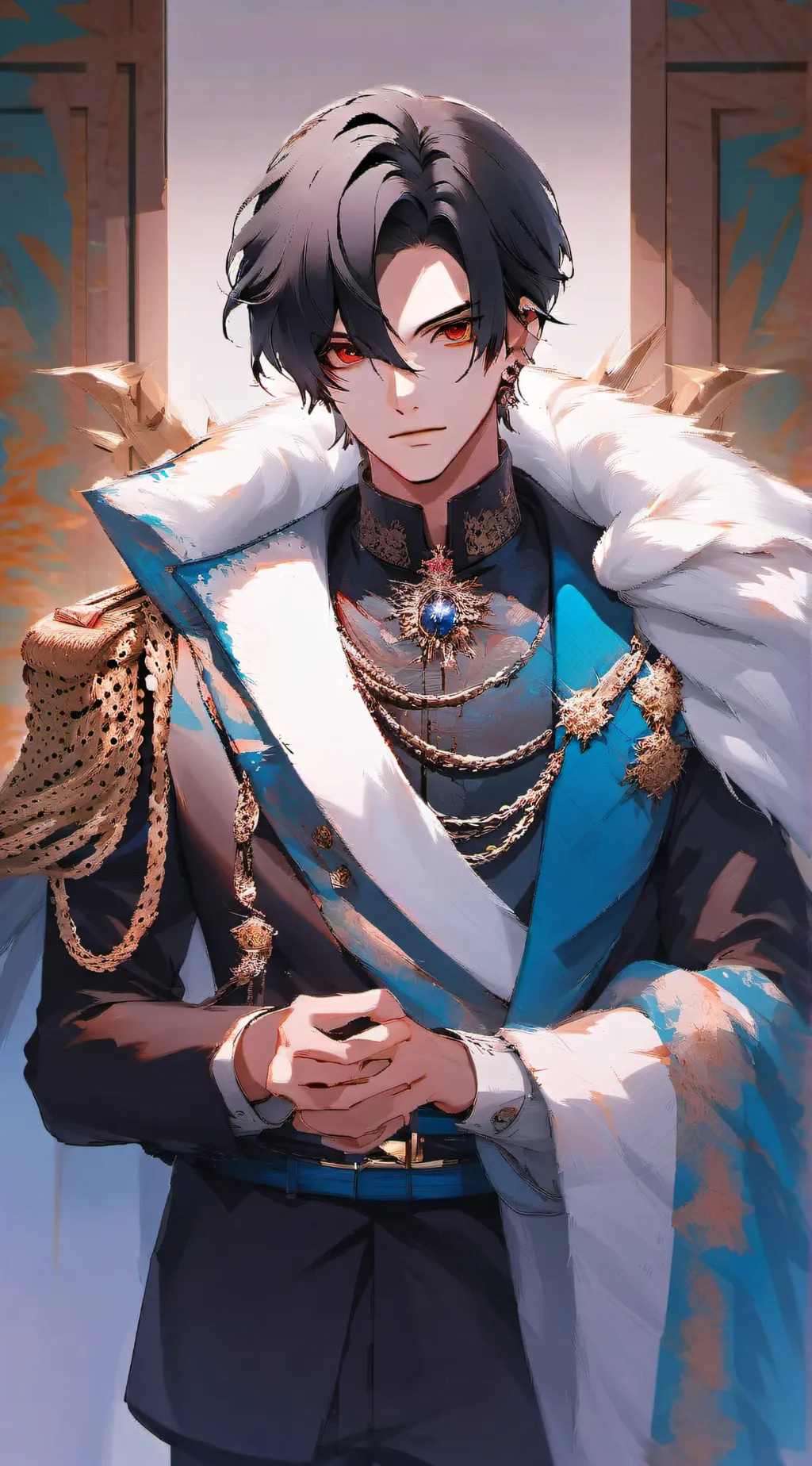 ai character: Martin background