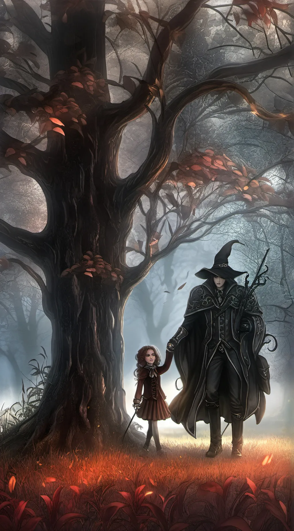 ai character: William afton  background