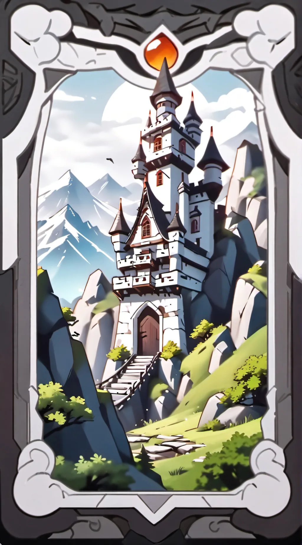 ai character: TOWER DEFENSE RP background