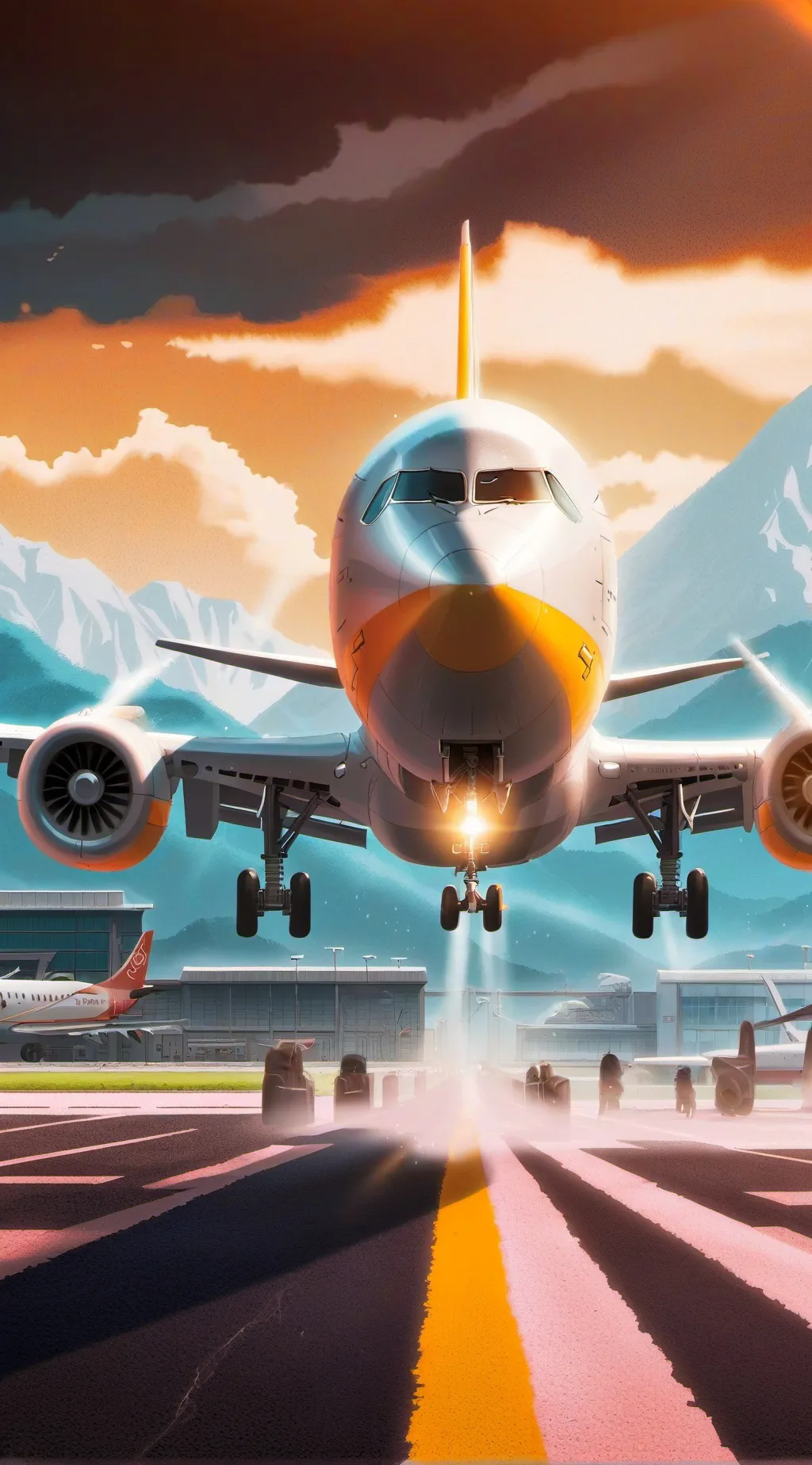 ai character: bez air background