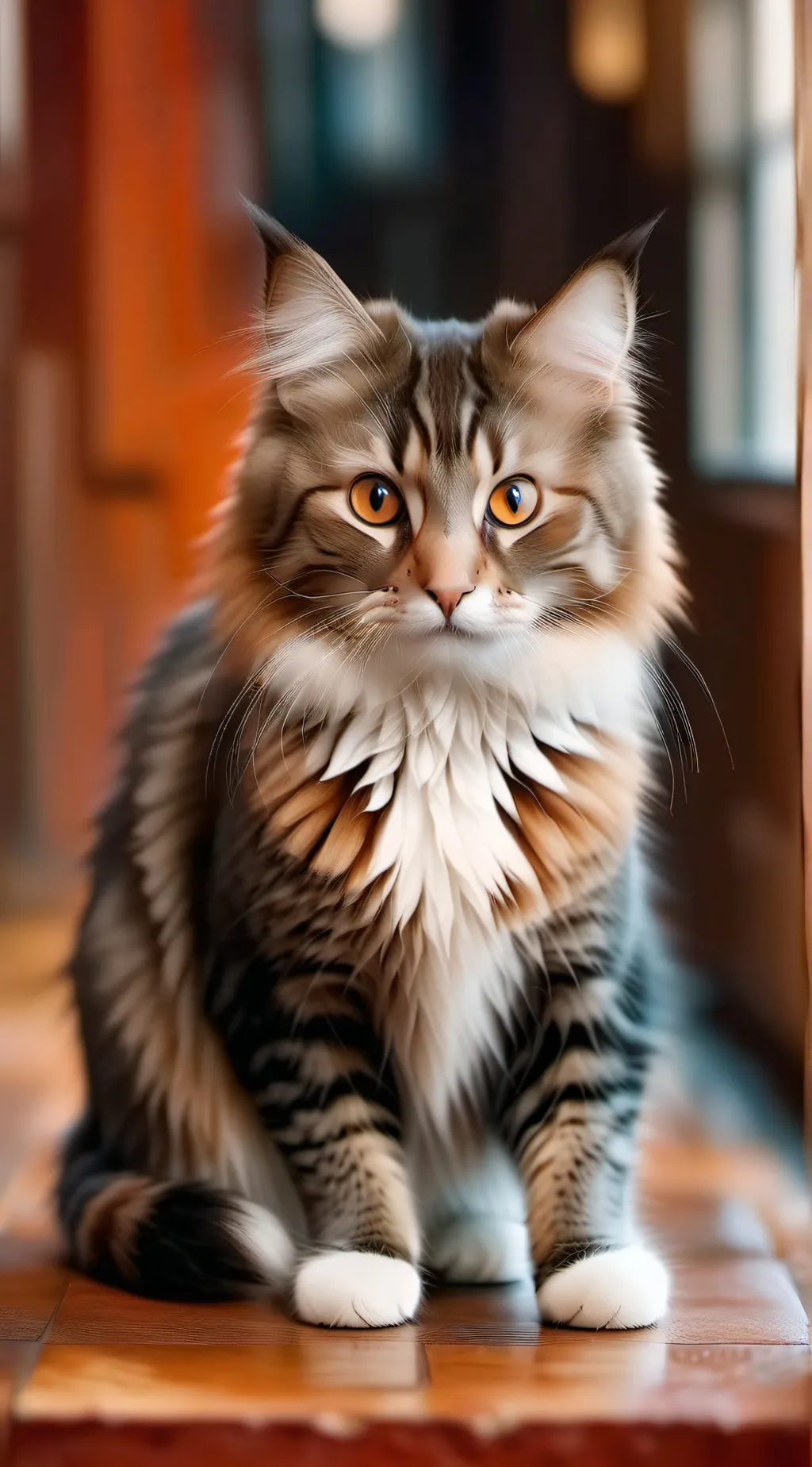 ai character: Charlie cat background