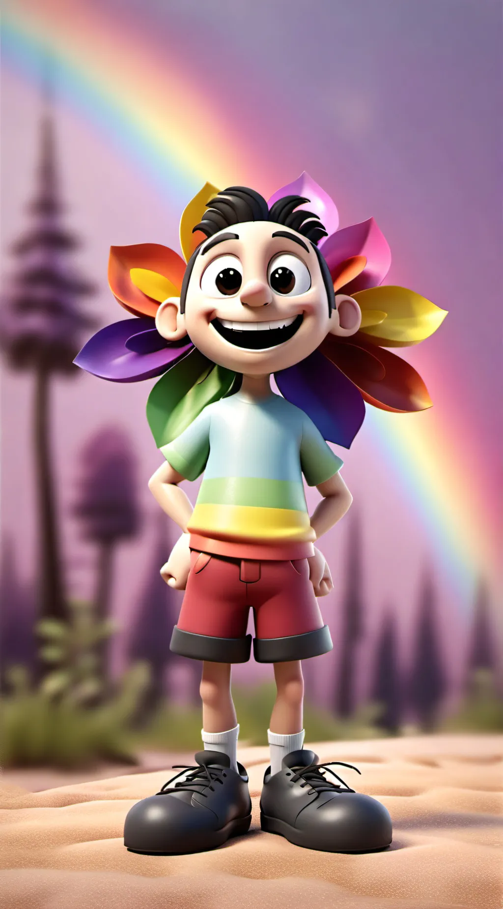 ai character: Dandy's world background