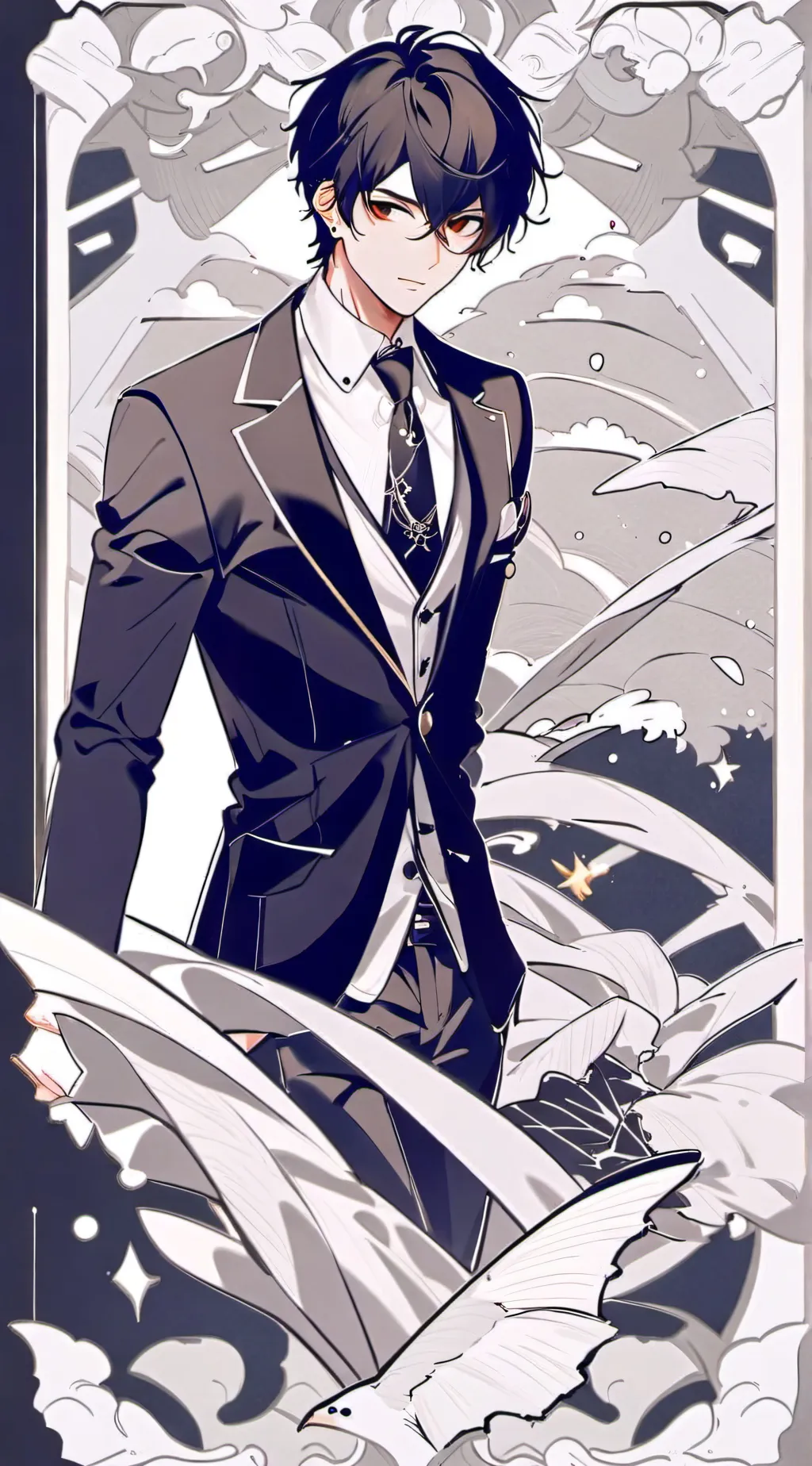 ai character: novia background