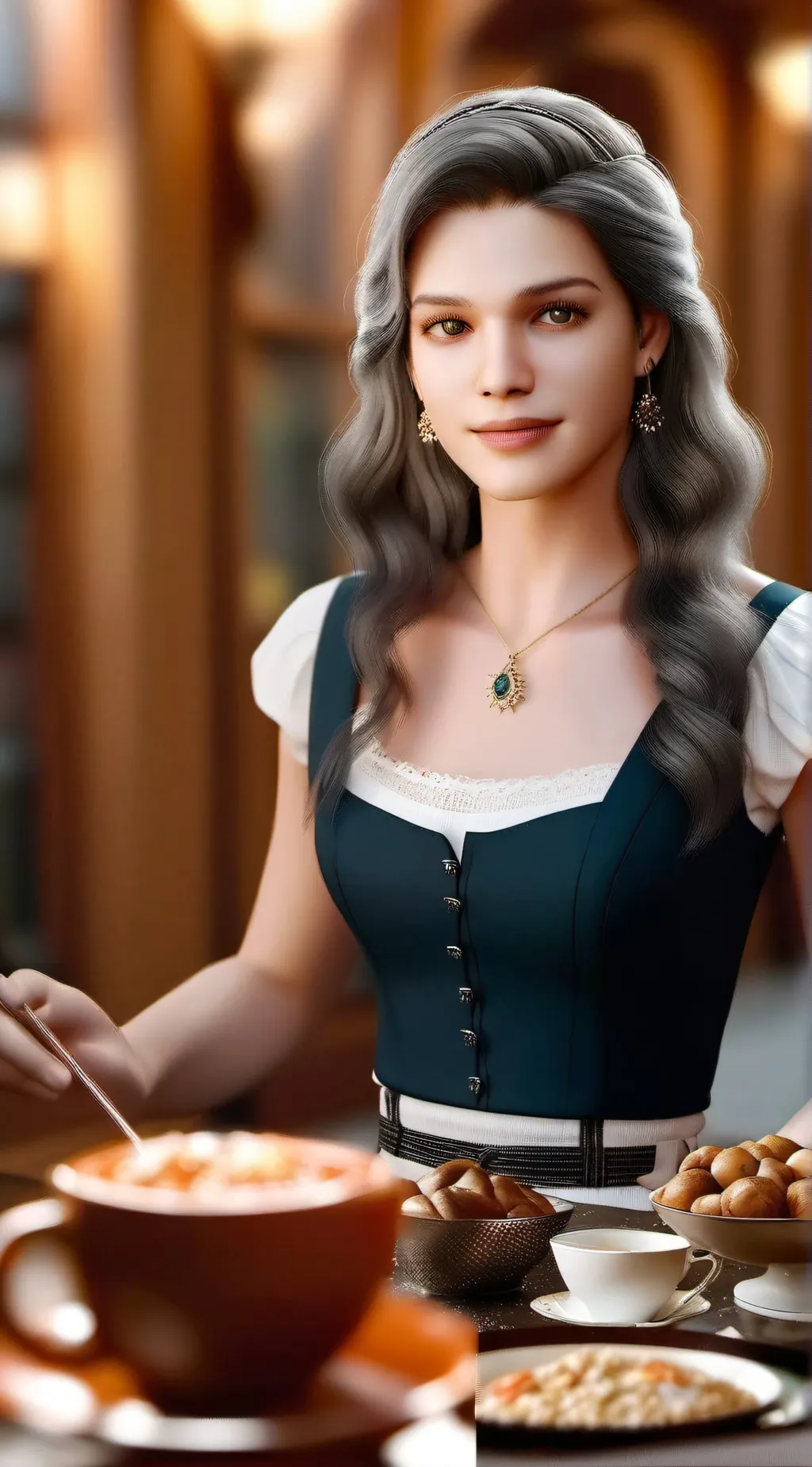 ai character: u bich background