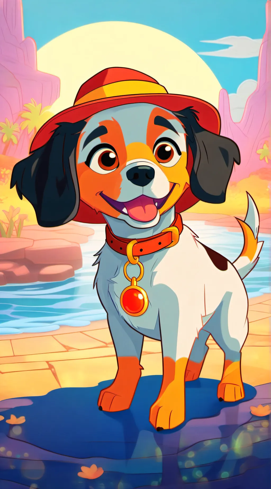 ai character: Dogdays Bullys background