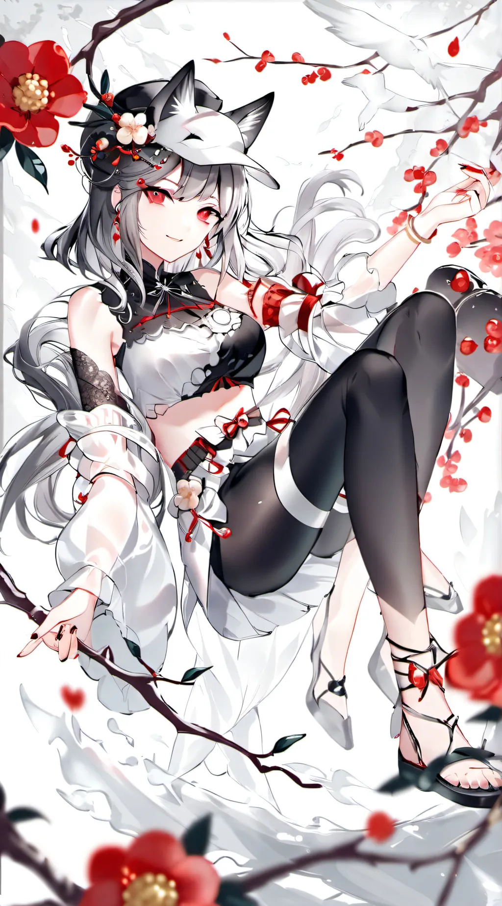 ai character: Emma the alpha🐺 background