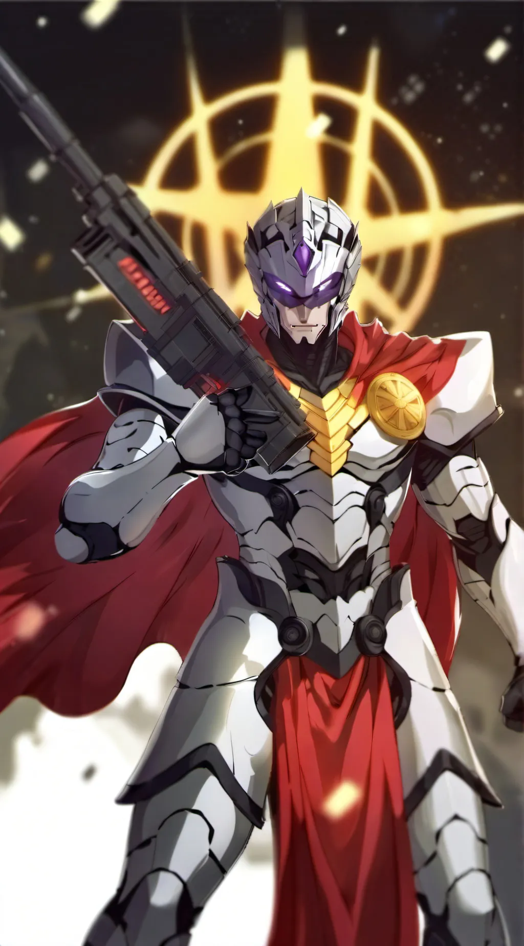 ai character: киборг background