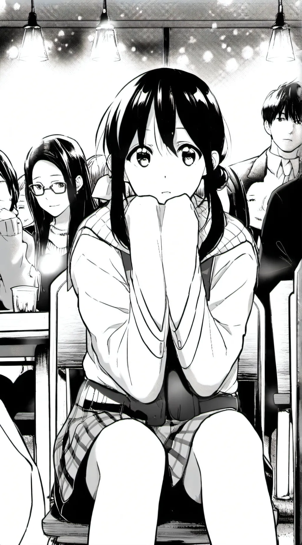 ai character: sorting hat fear background