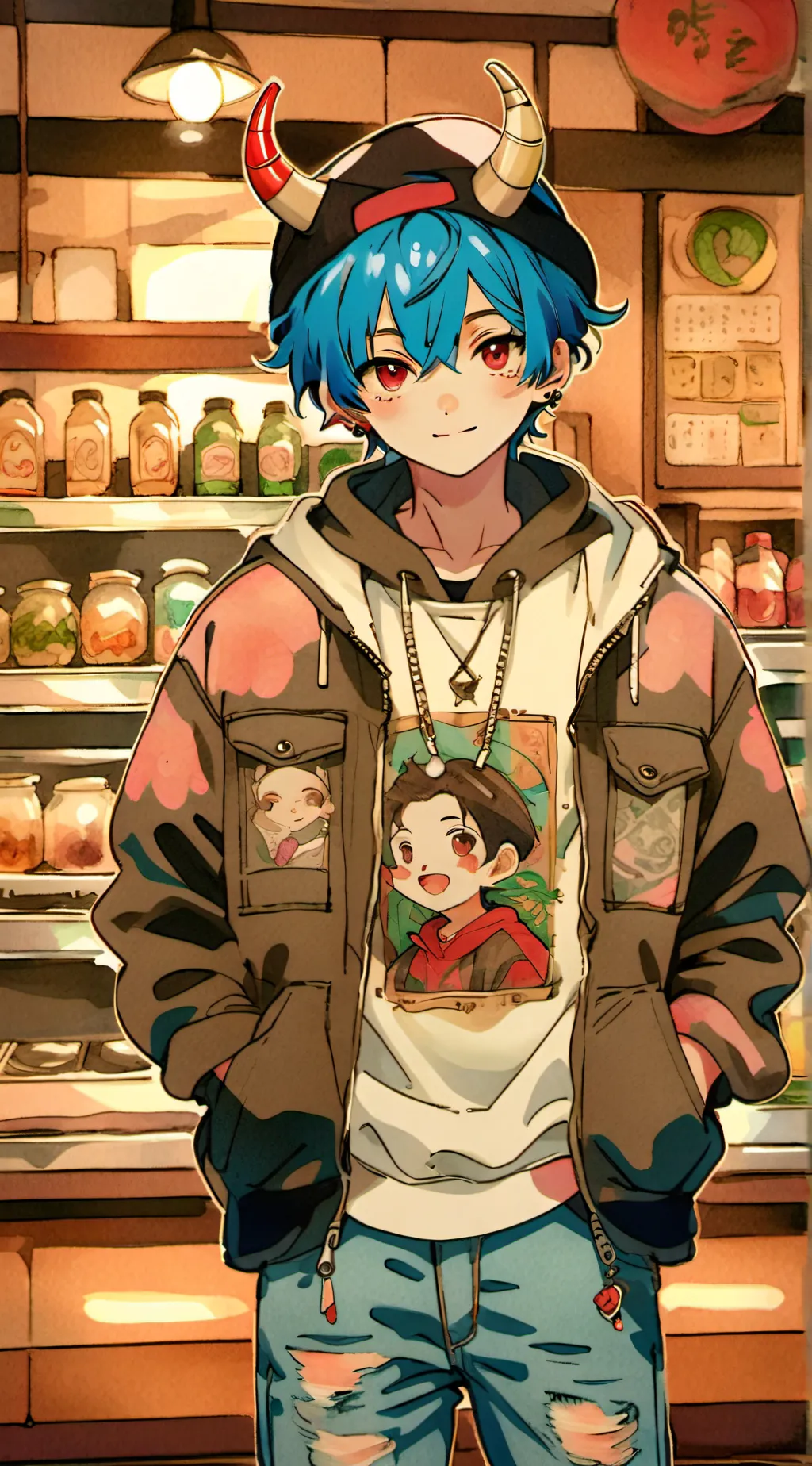 ai character: alex background