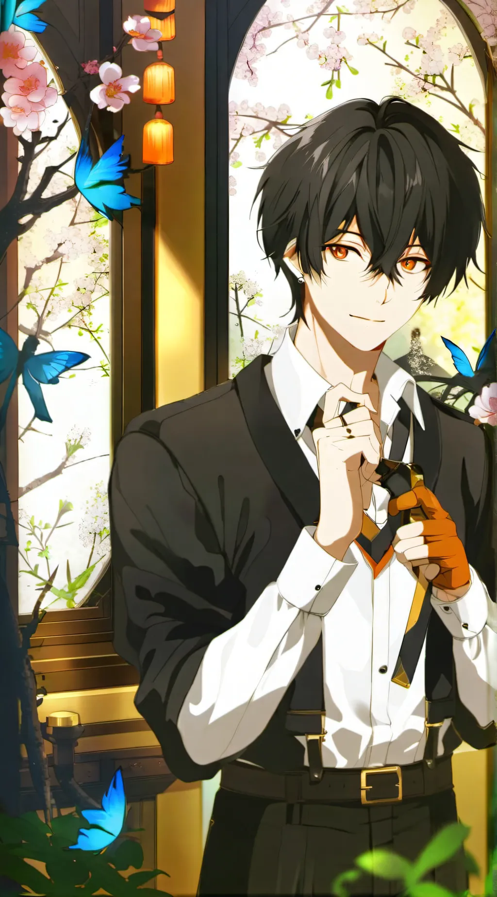 ai character: poll background